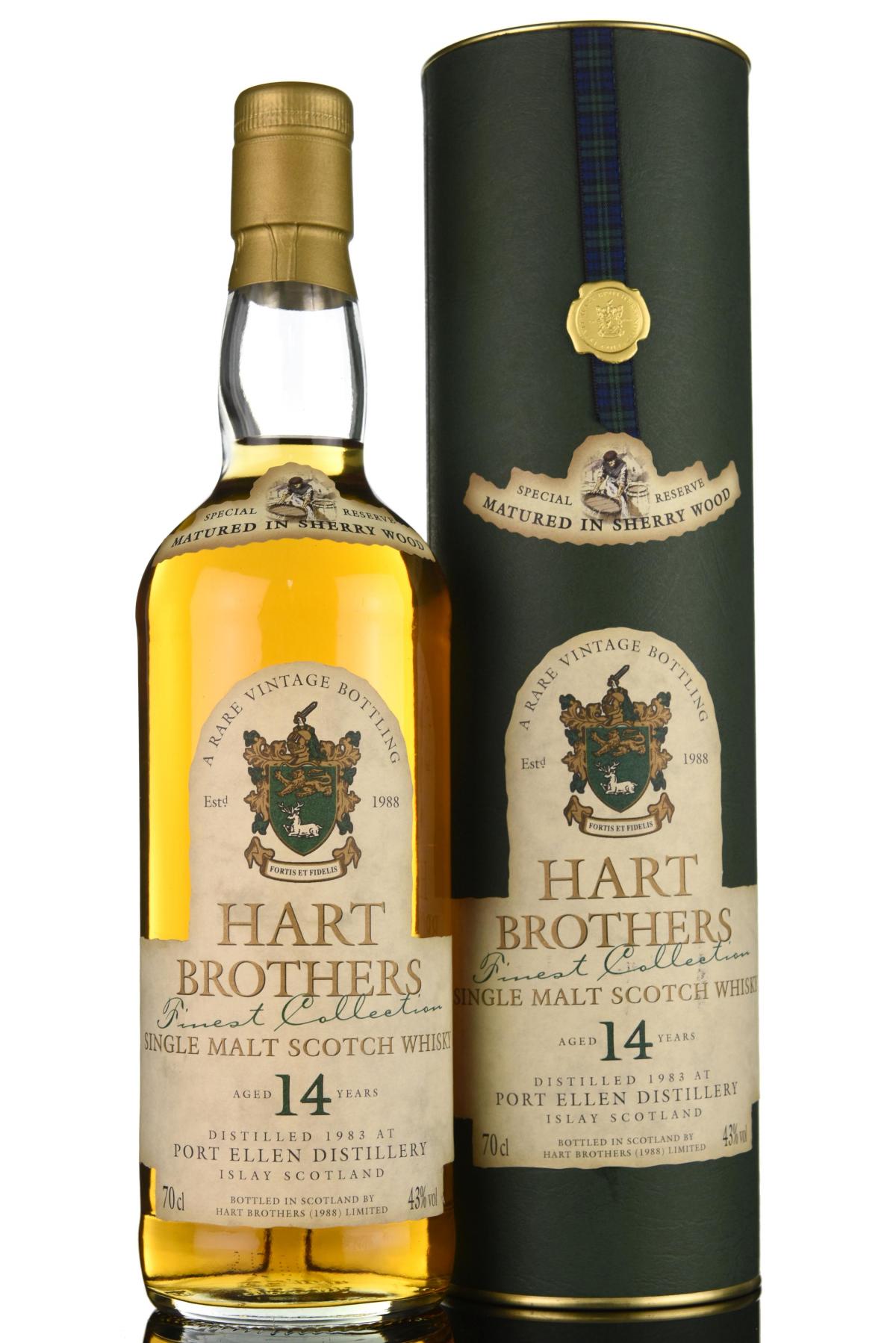 Port Ellen 1983 - 14 Year Old - Hart Brothers - Finest Collection