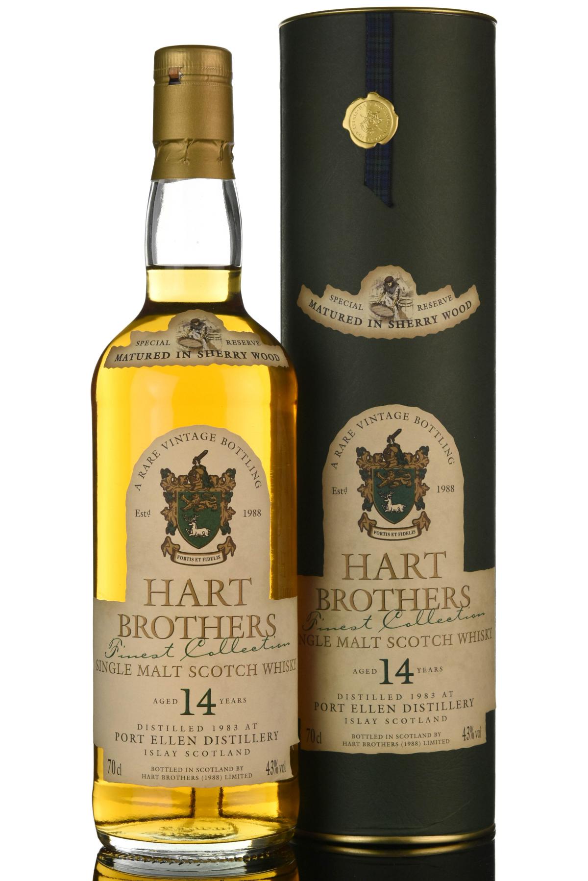 Port Ellen 1983 - 14 Year Old - Hart Brothers - Finest Collection