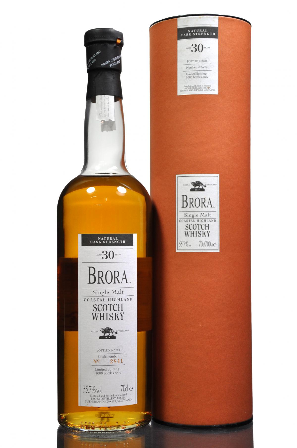 Brora 30 Year Old - Bottled 2003