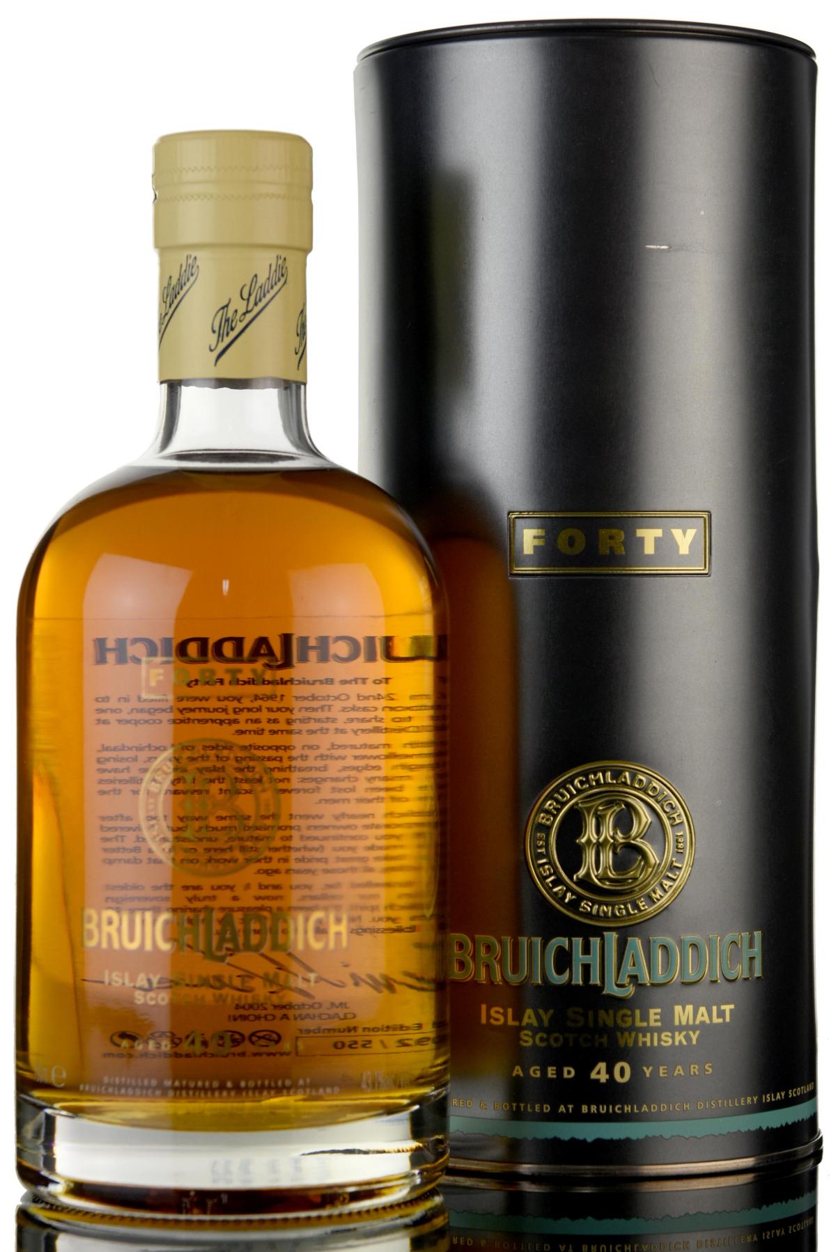 Bruichladdich 1964-2004 - 40 Year Old