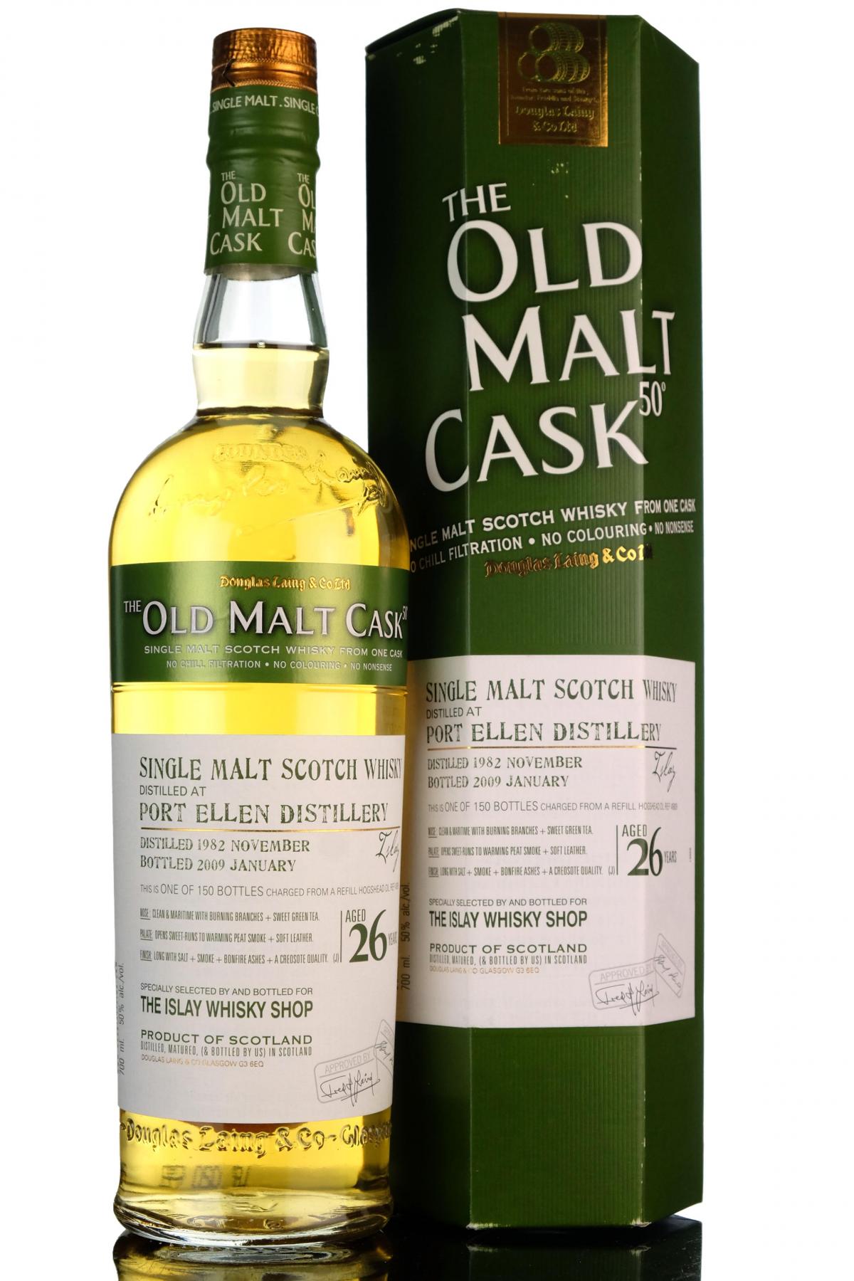 Port Ellen 1982-2009 - 26 Year Old - Douglas Laing - Old Malt Cask