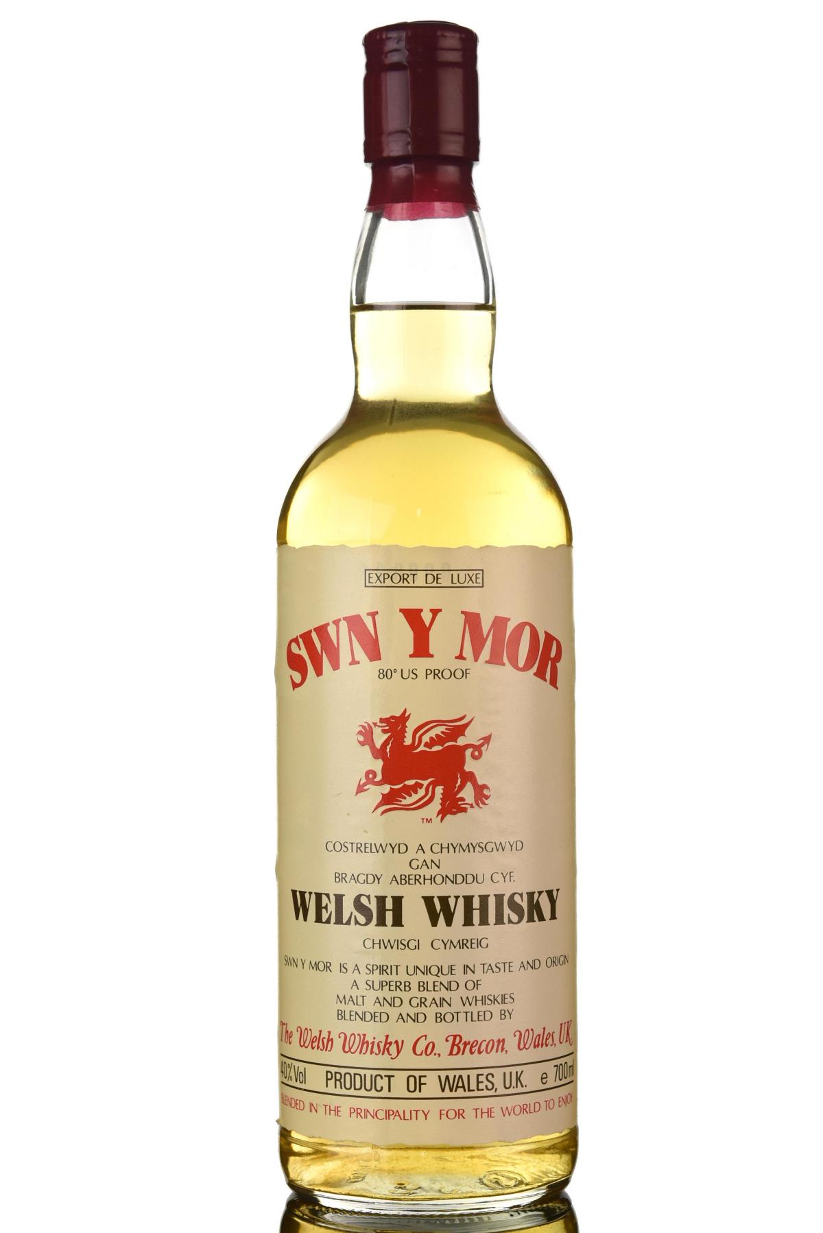 Swn Y Mor Welsh Whisky