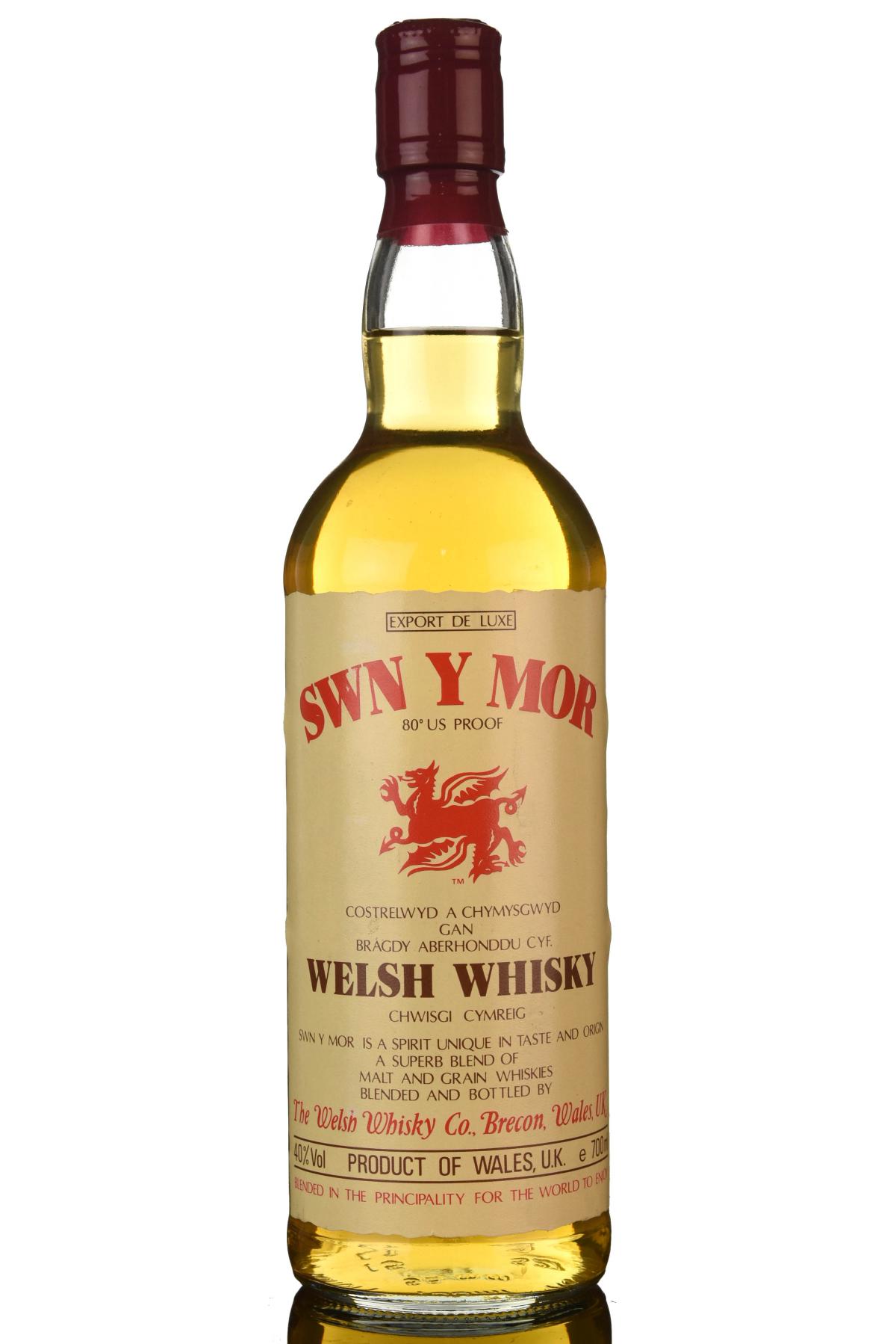 Swn Y Mor Welsh Whisky