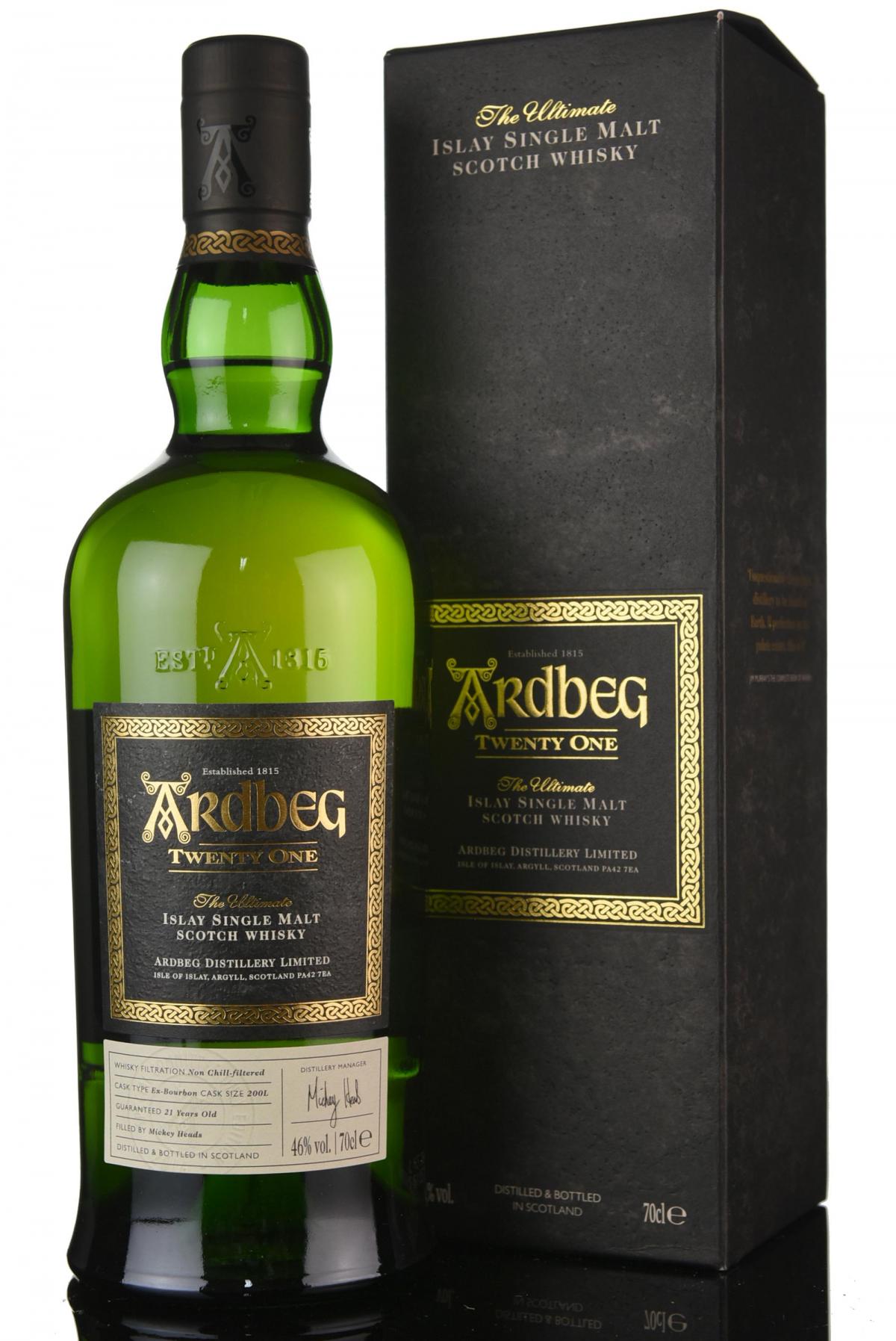 Ardbeg 21 Year Old - Committee Release 2016