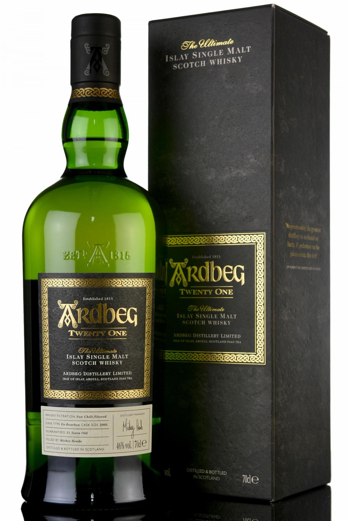 Ardbeg 21 Year Old - Committee Release 2016