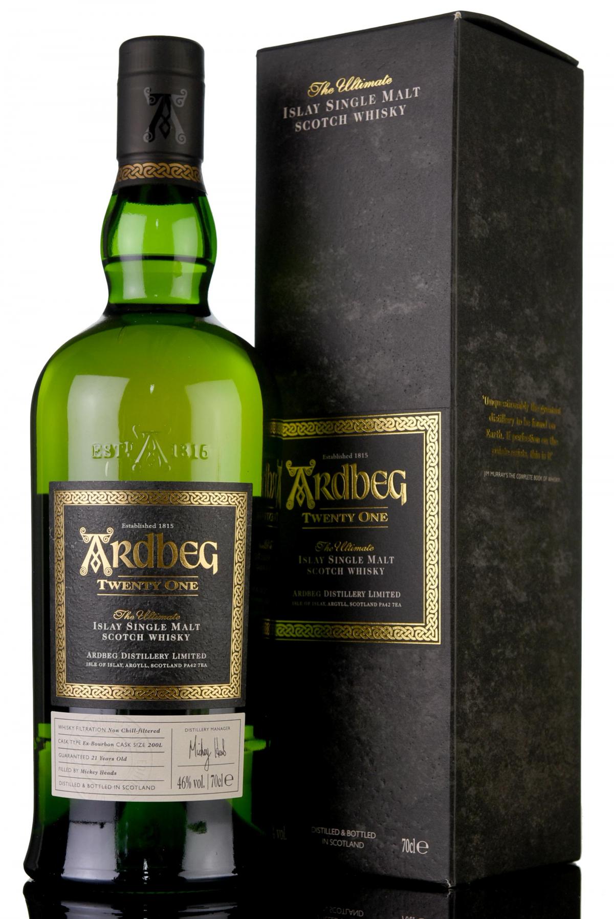 Ardbeg 21 Year Old - Committee Release 2016