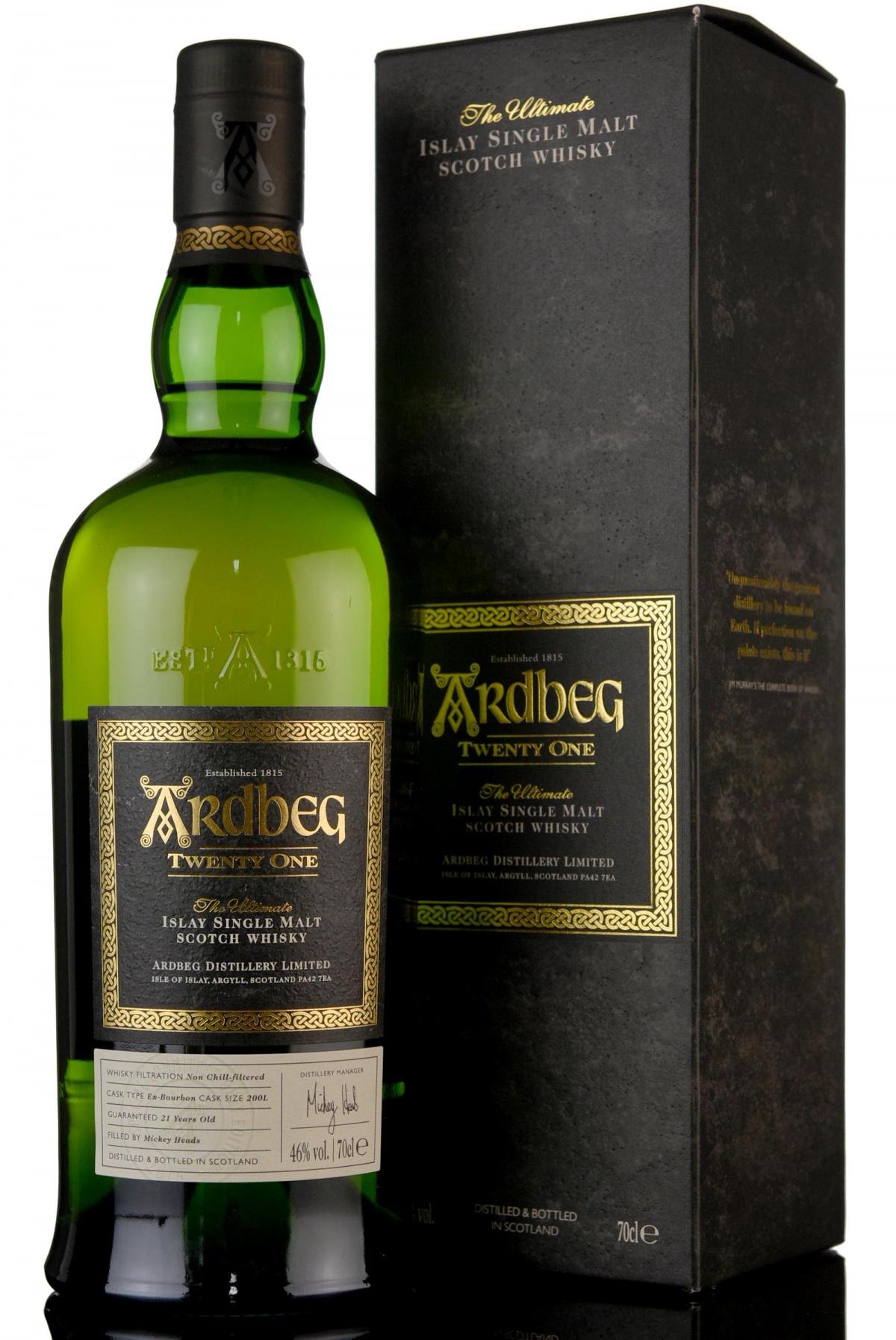 Ardbeg 21 Year Old - Committee Release 2016