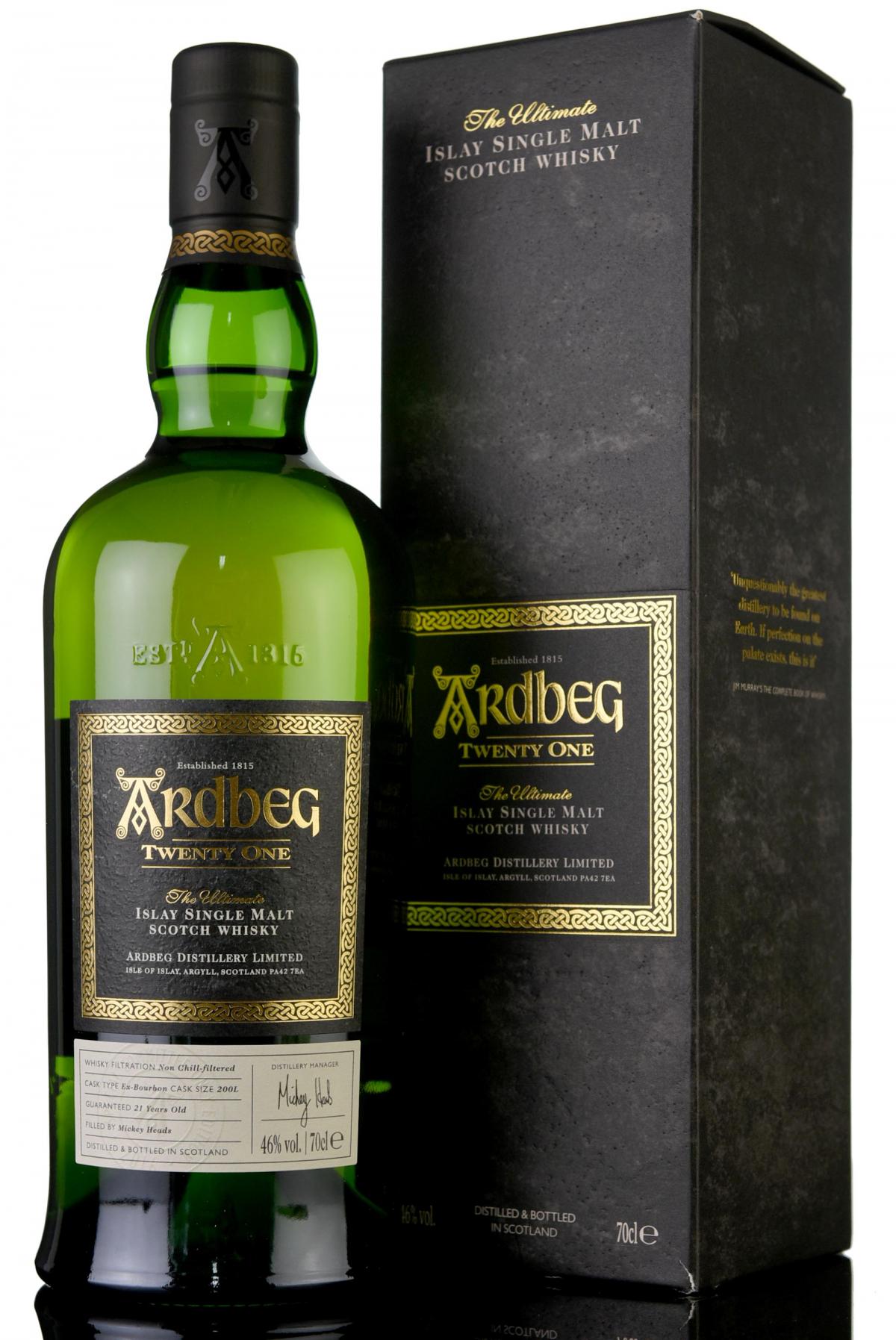 Ardbeg 21 Year Old - Committee Release 2016