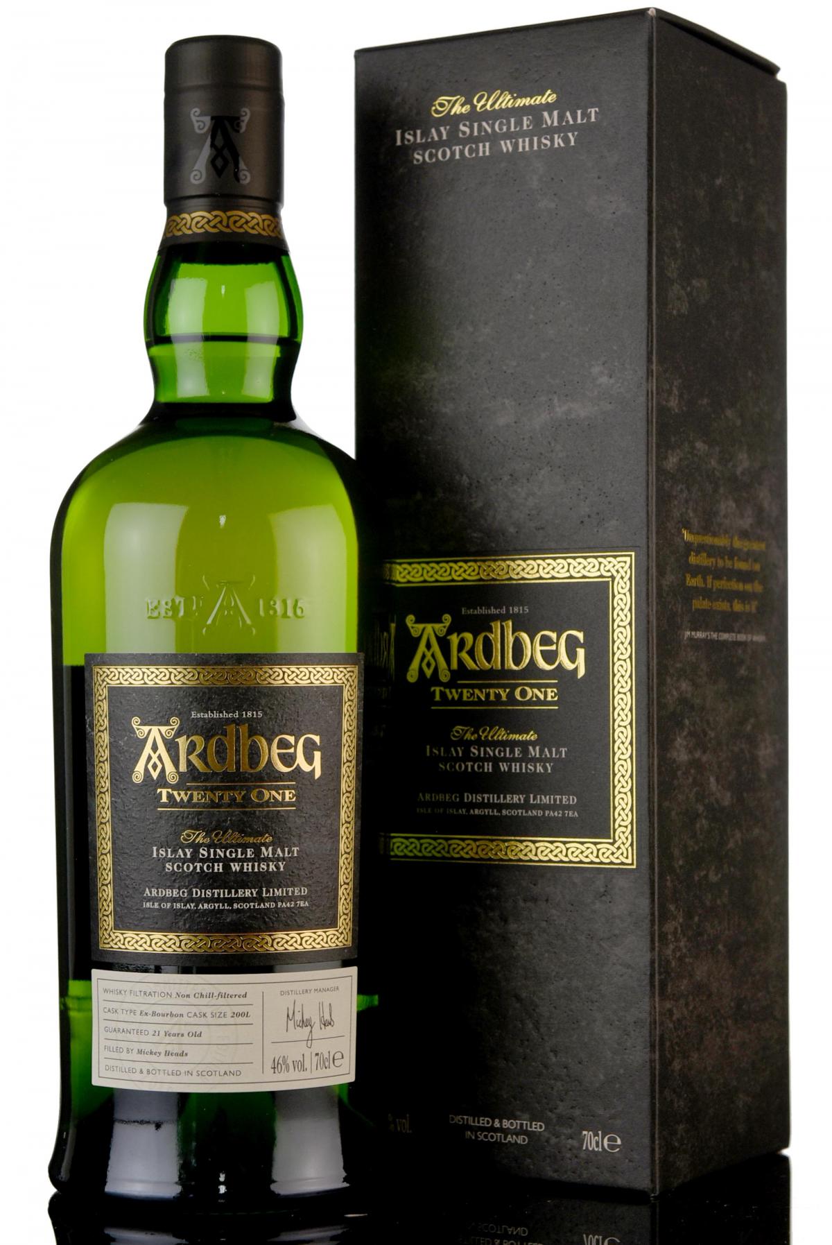 Ardbeg 21 Year Old - Committee Release 2016