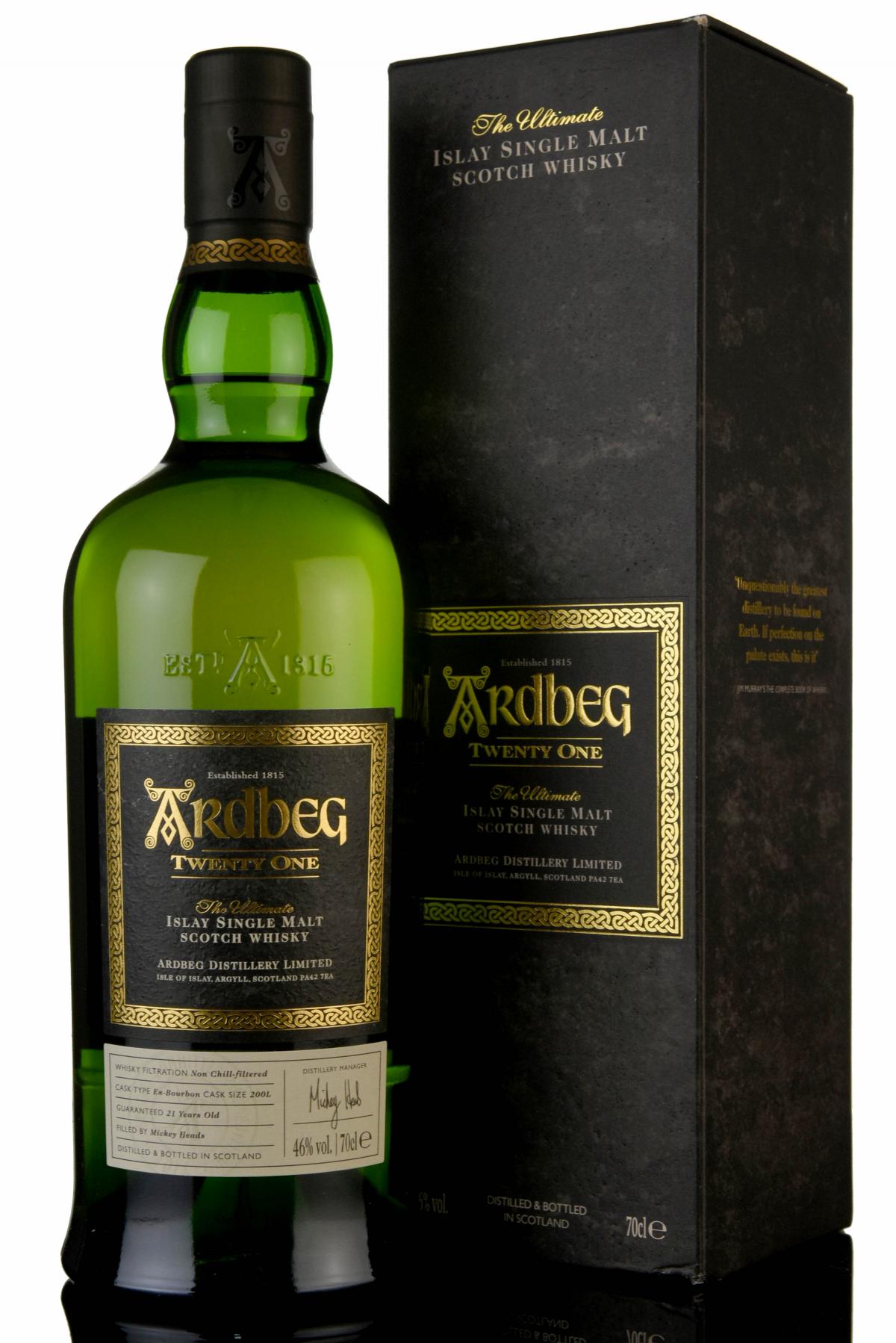 Ardbeg 21 Year Old - Committee Release 2016