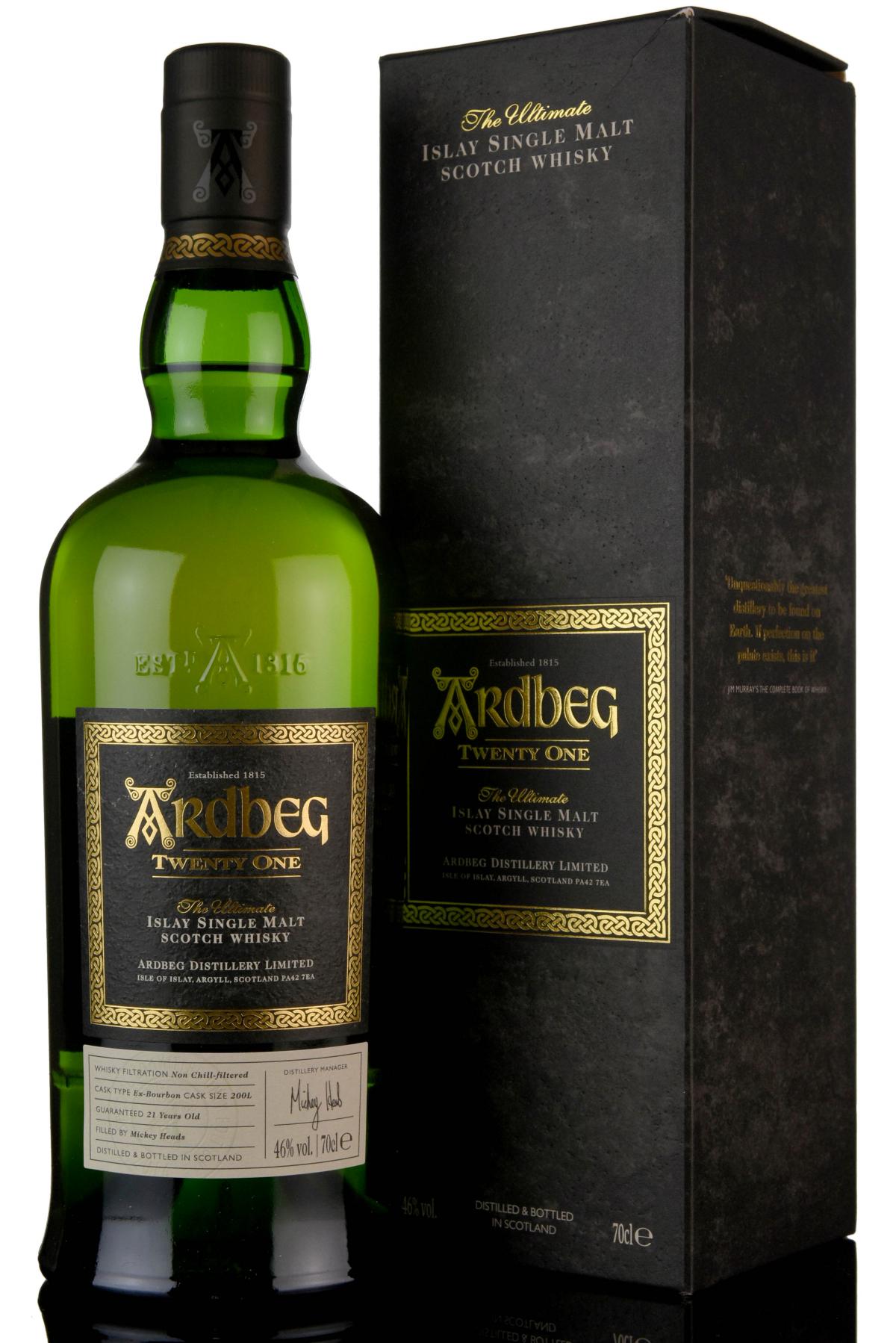 Ardbeg 21 Year Old - Committee Release 2016