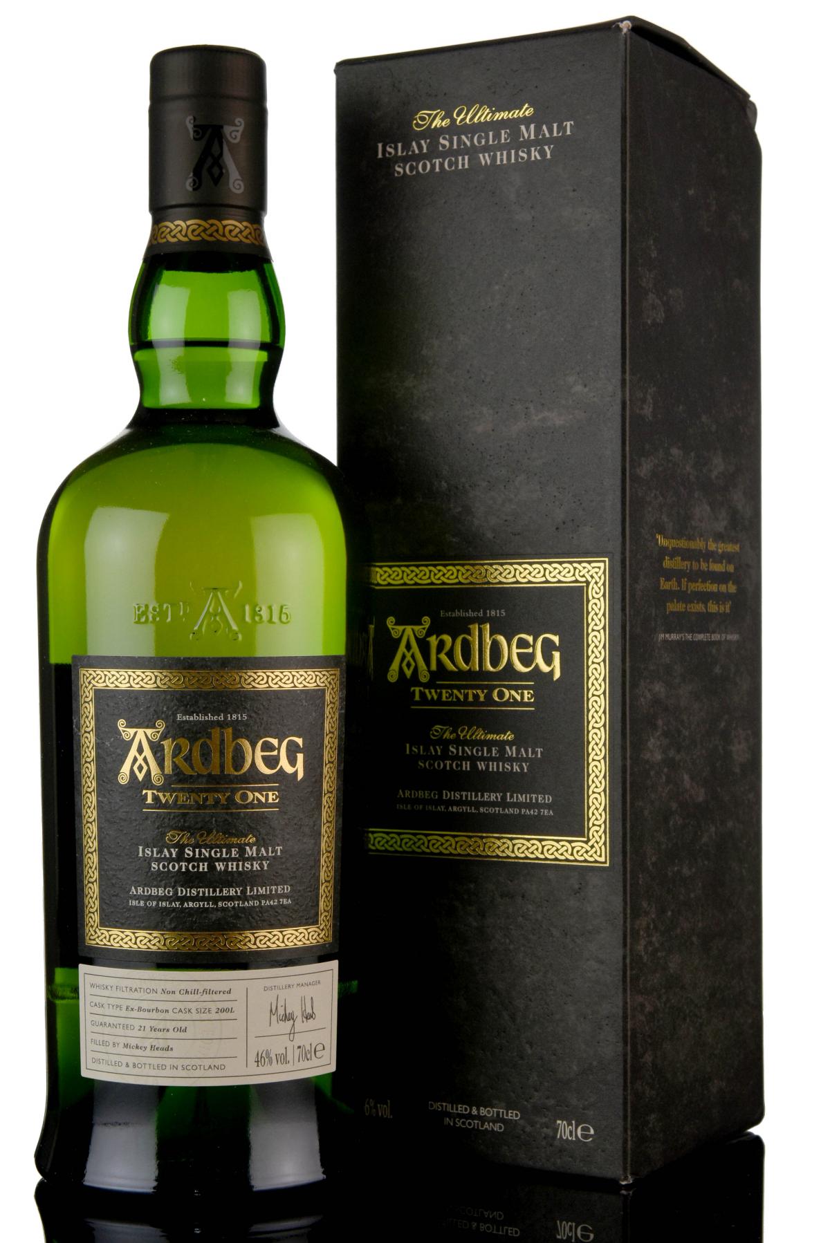 Ardbeg 21 Year Old - Committee Release 2016