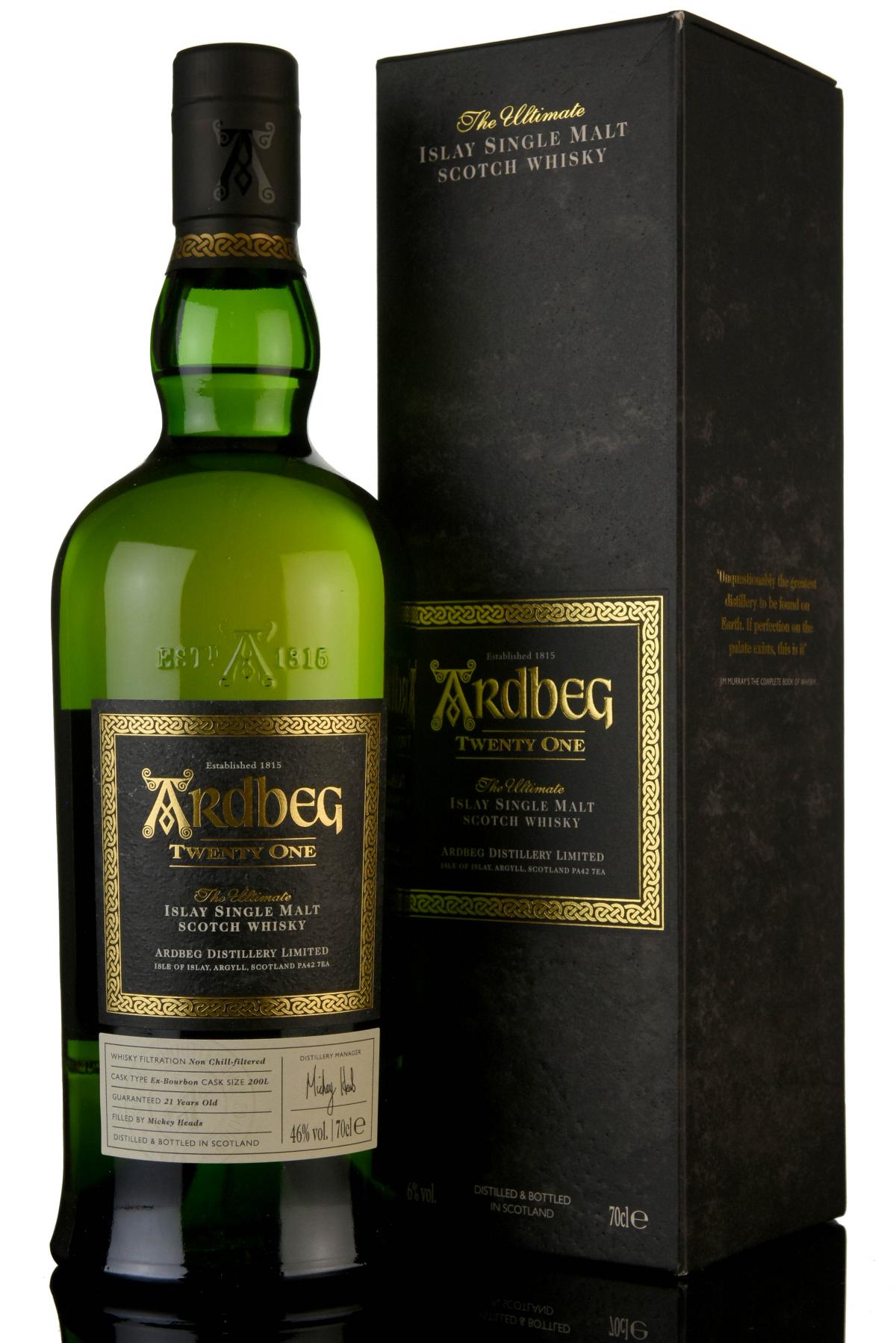 Ardbeg 21 Year Old - Committee Release 2016