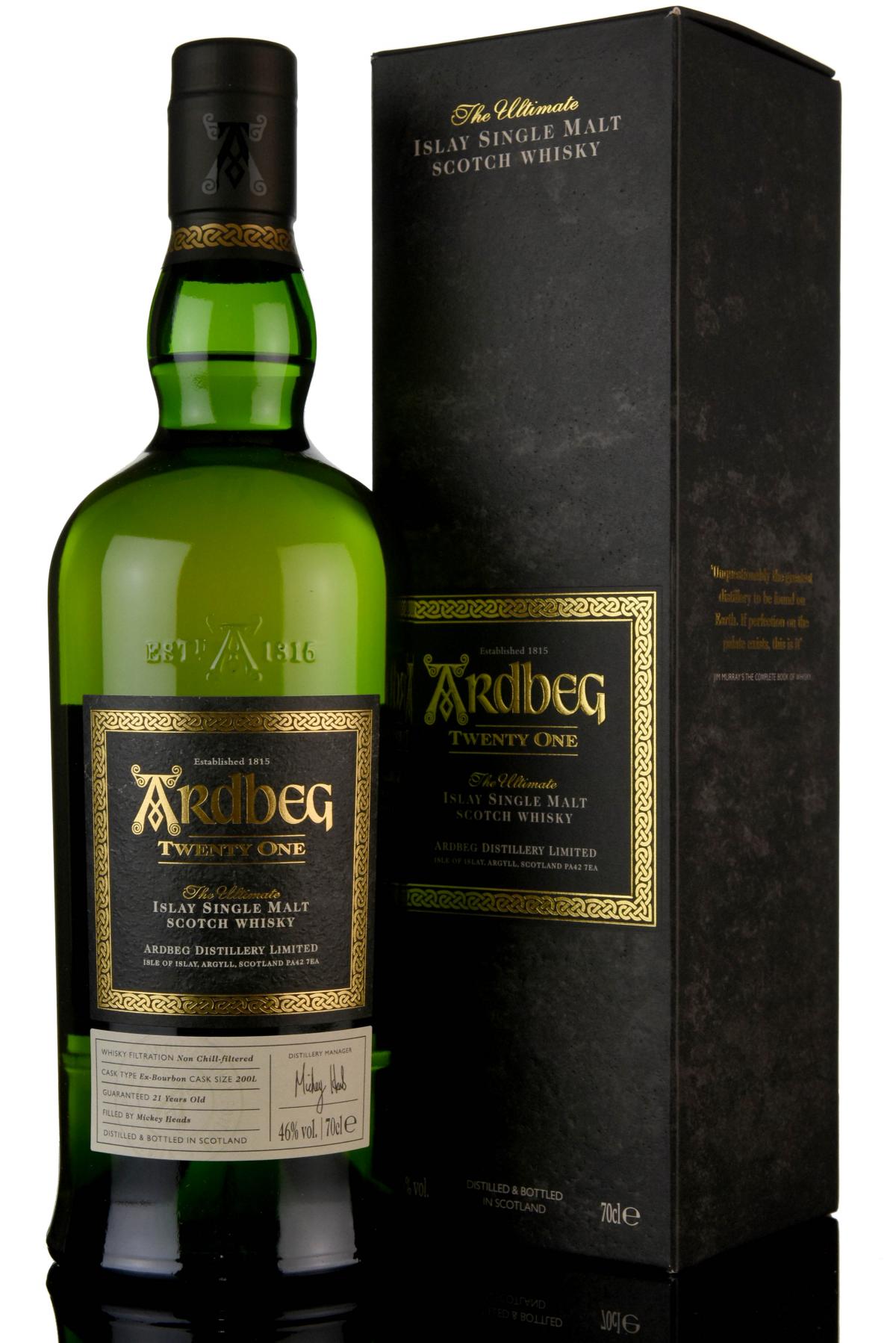 Ardbeg 21 Year Old - Committee Release 2016