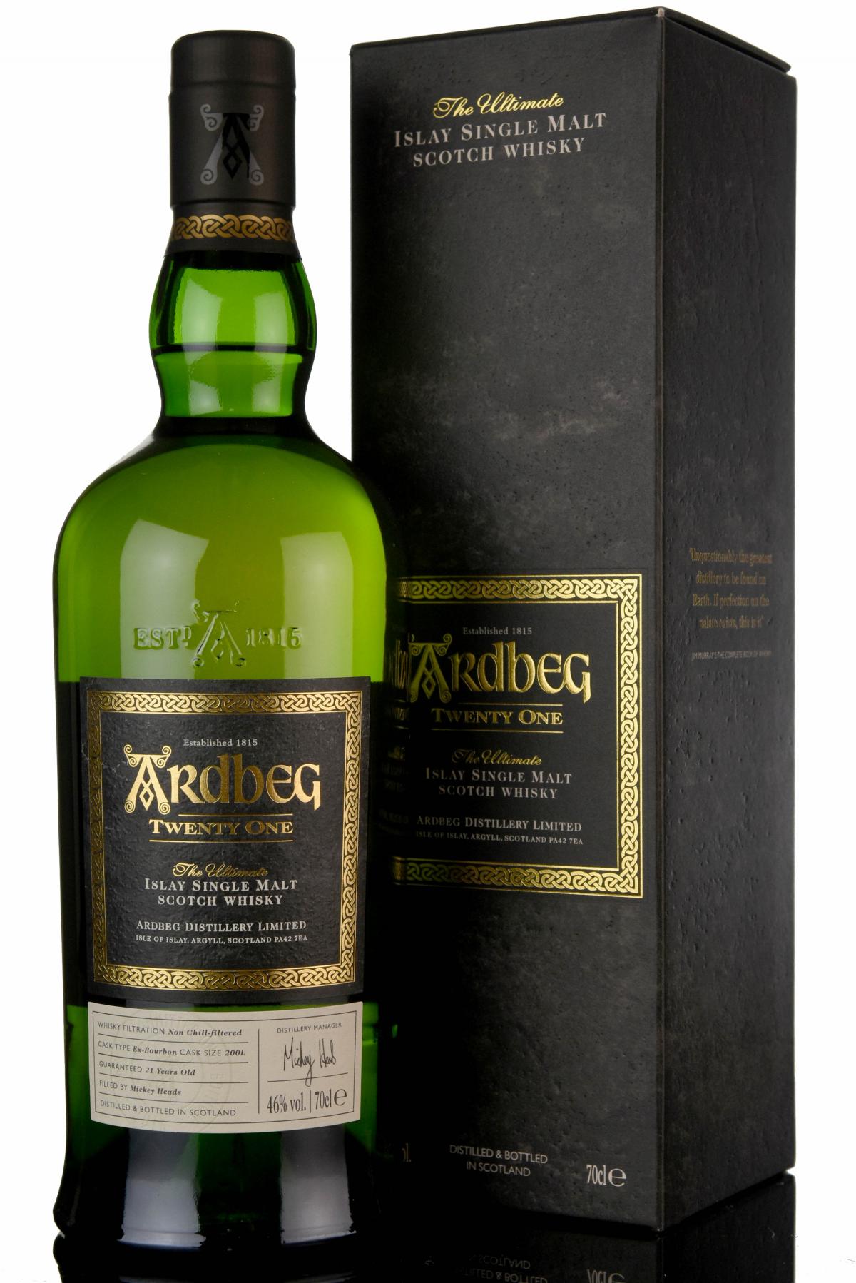 Ardbeg 21 Year Old - Committee Release 2016