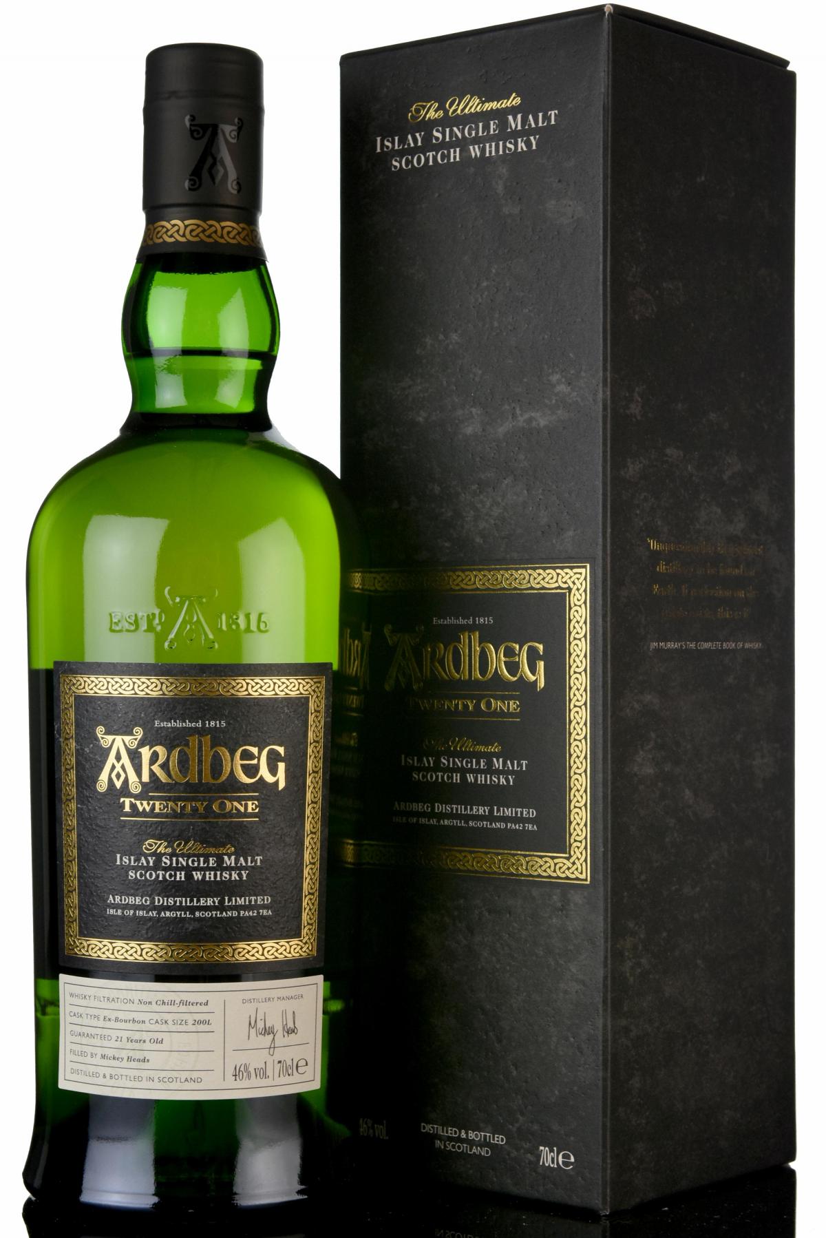 Ardbeg 21 Year Old - Committee Release 2016