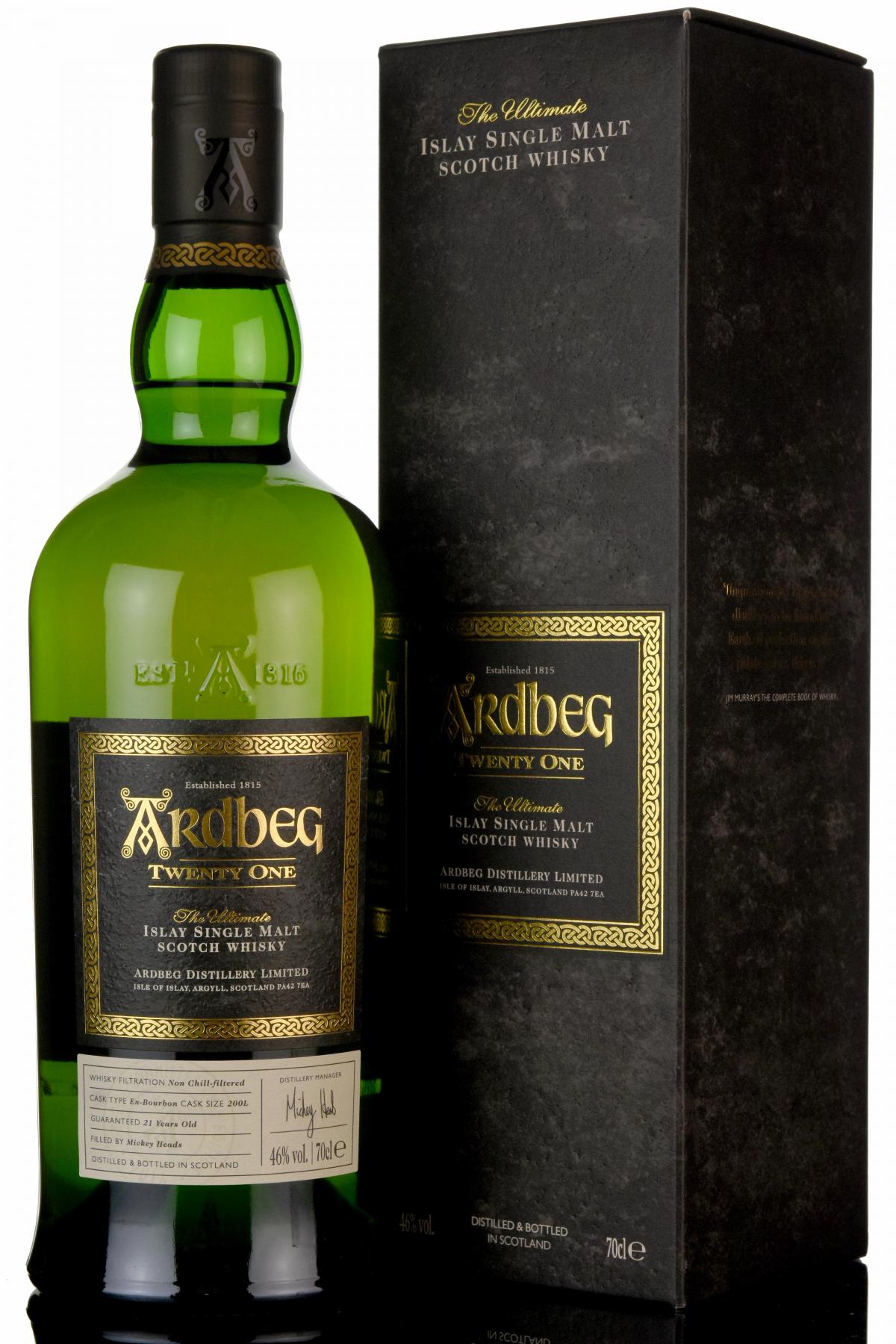 Ardbeg 21 Year Old - Committee Release 2016