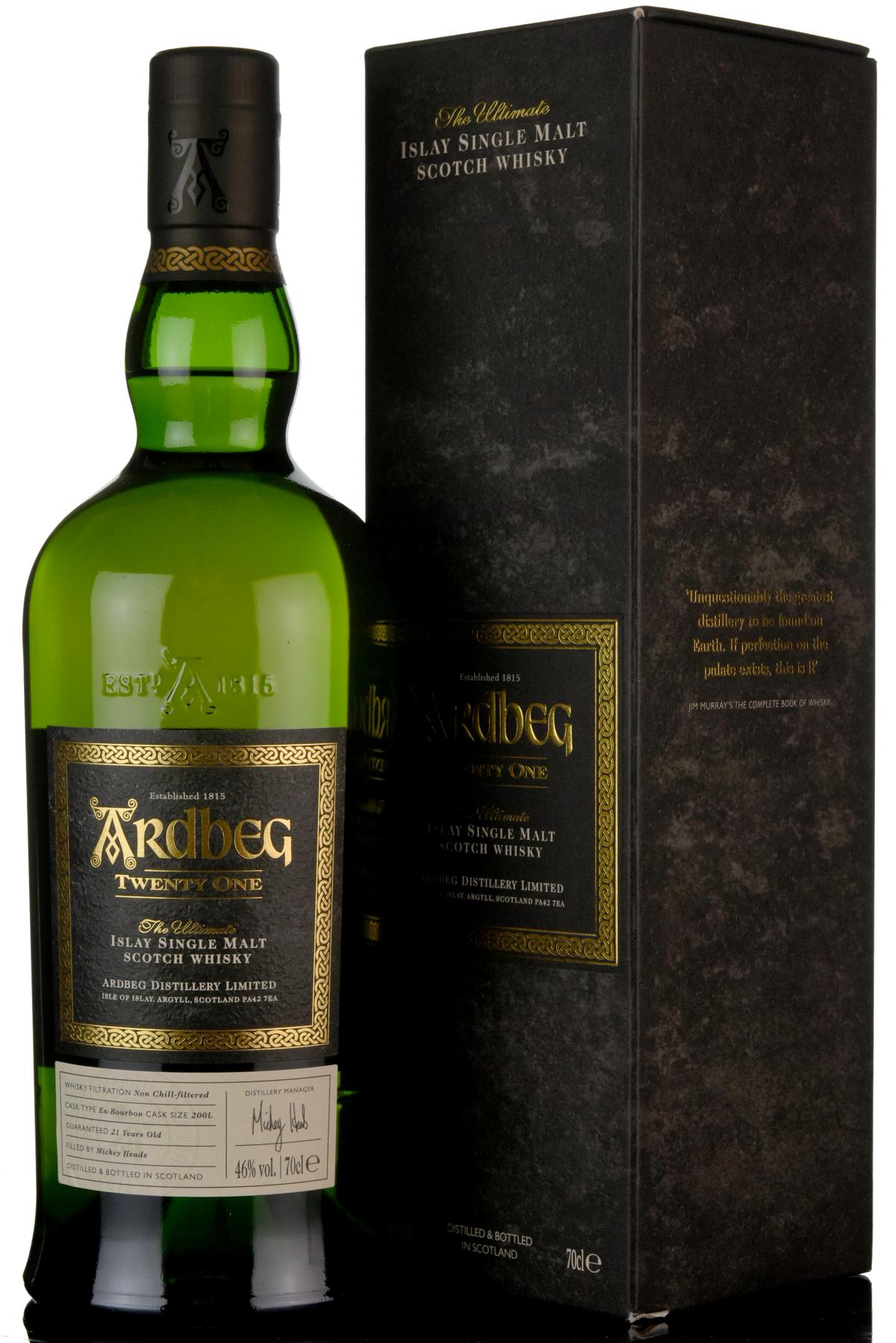 Ardbeg 21 Year Old - Committee Release 2016