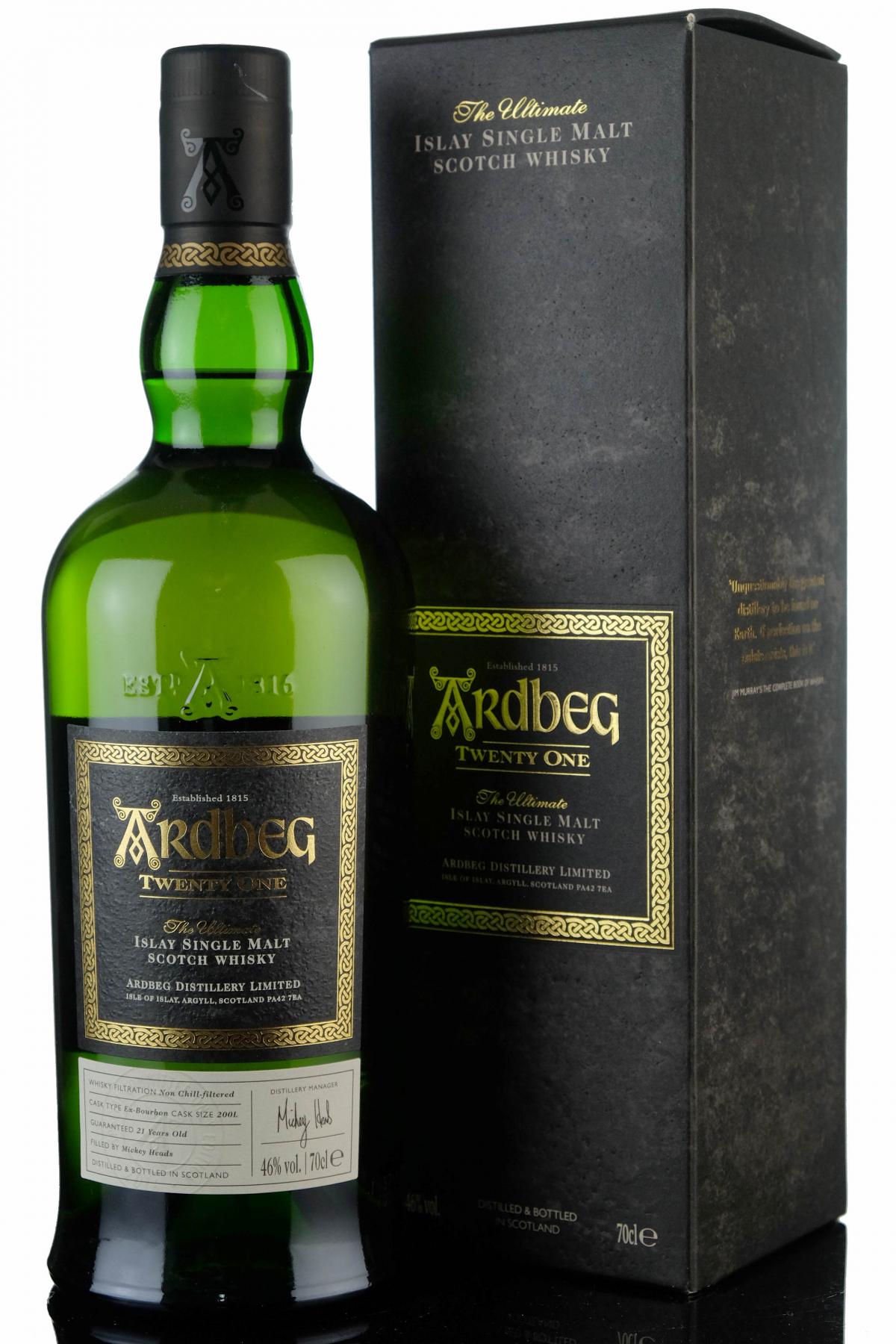 Ardbeg 21 Year Old - Committee Release 2016