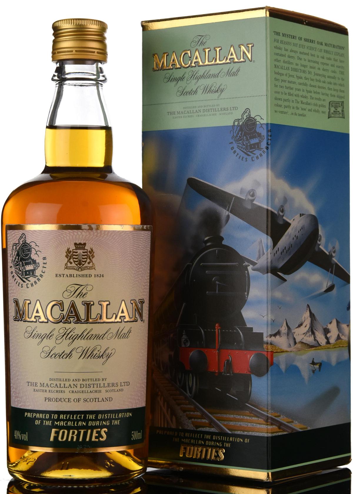 Macallan Travel Series 1940s - 1st Release