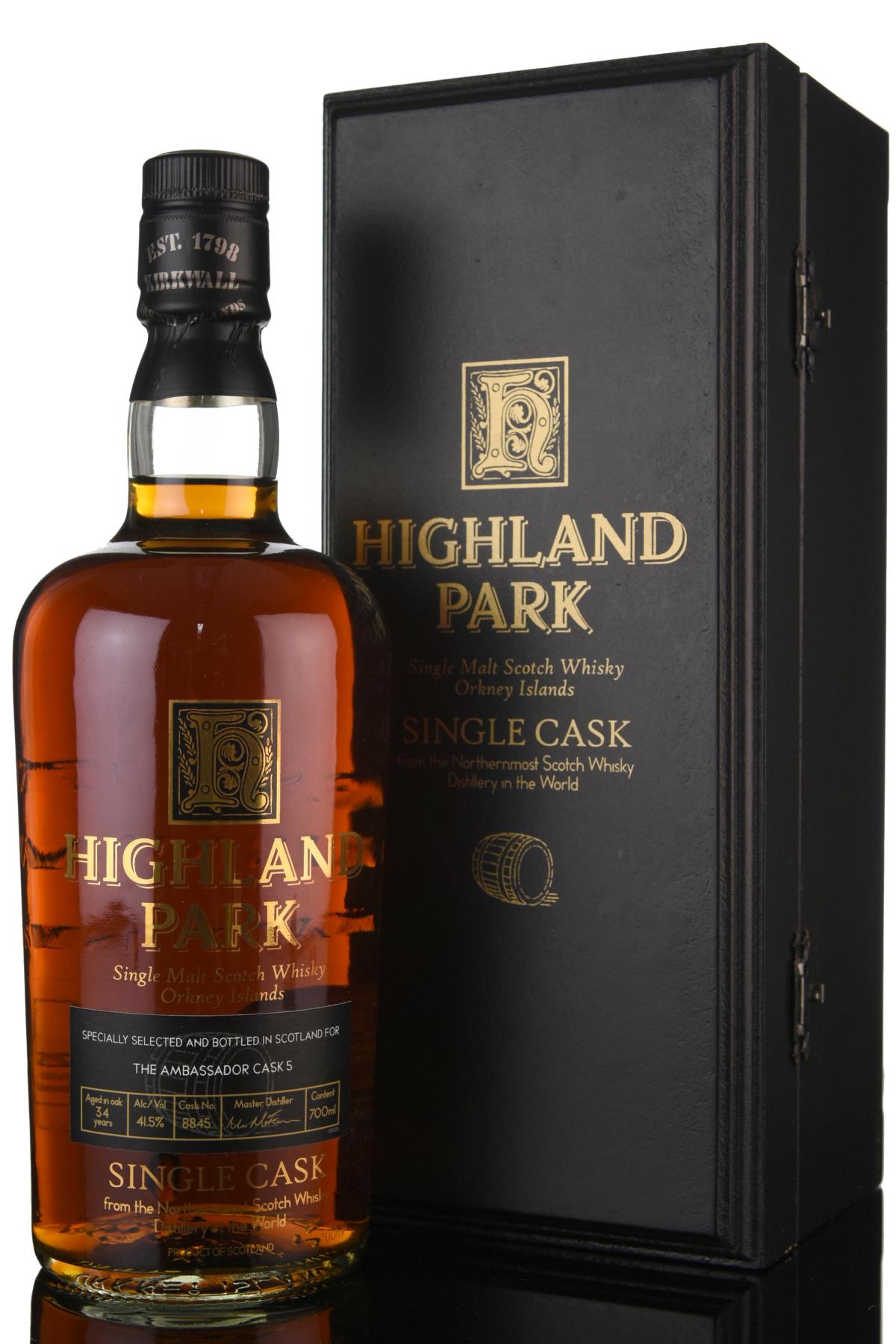 Highland Park 34 Year Old - The Ambassador Cask