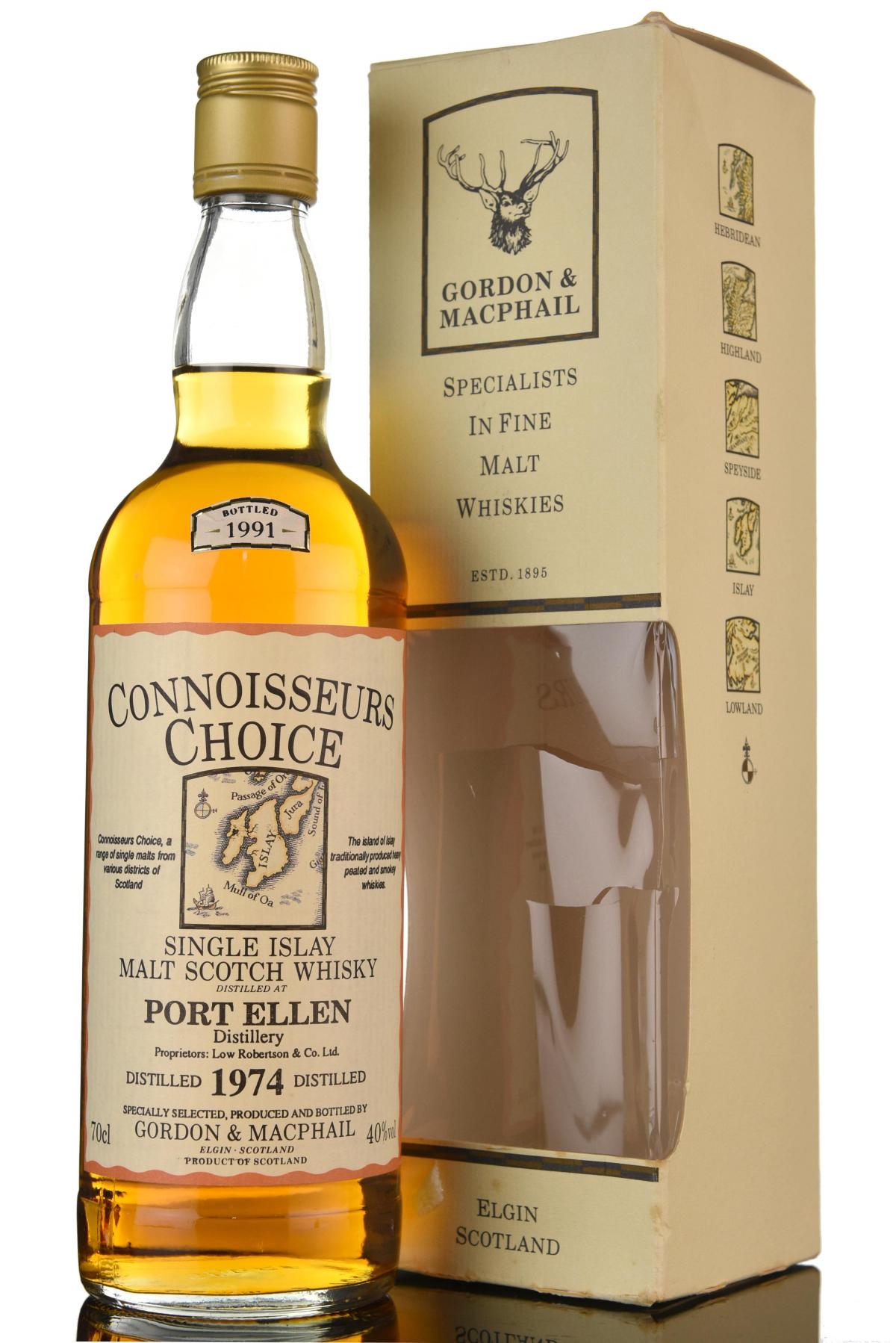 Port Ellen 1974-1991 - Connoisseurs Choice