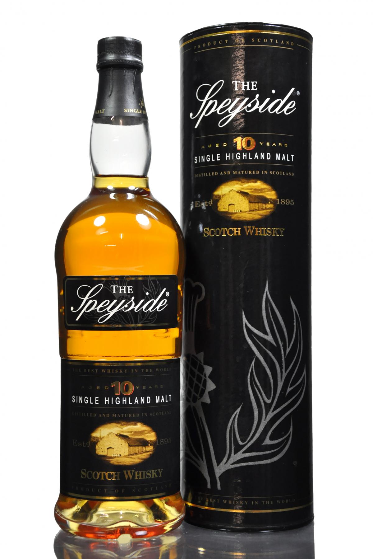 The Speyside 10 Year Old - Circa 2000