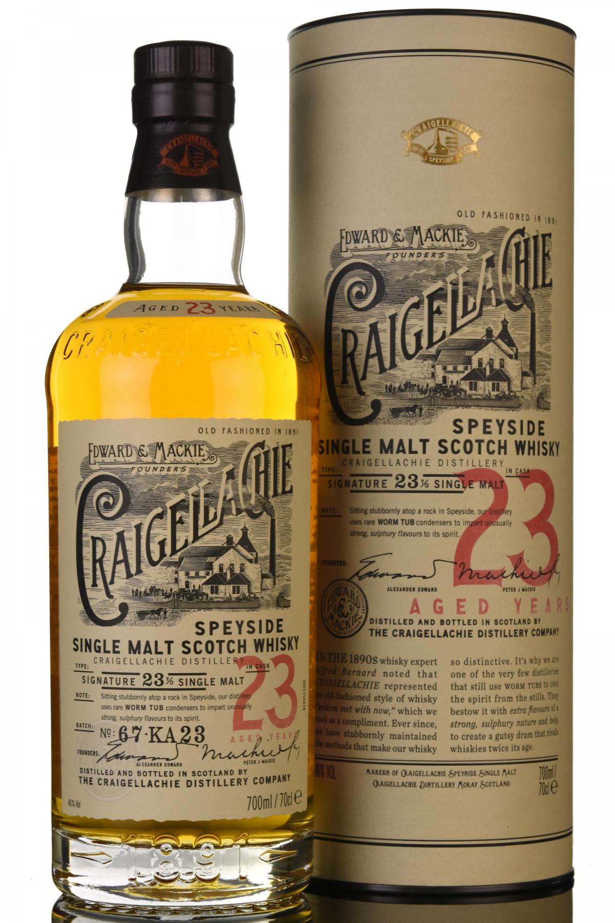 Craigellachie 23 Year Old