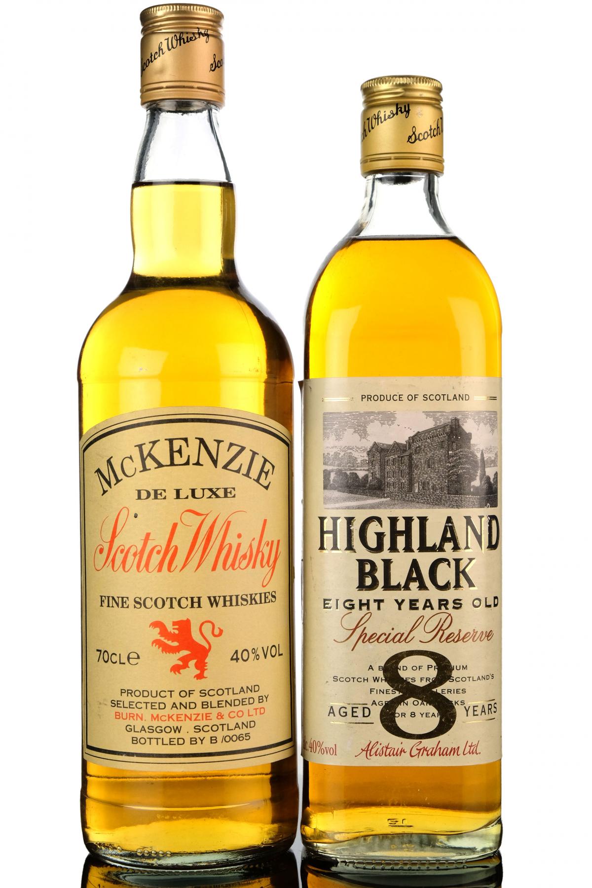 2 x Blended Whiskies