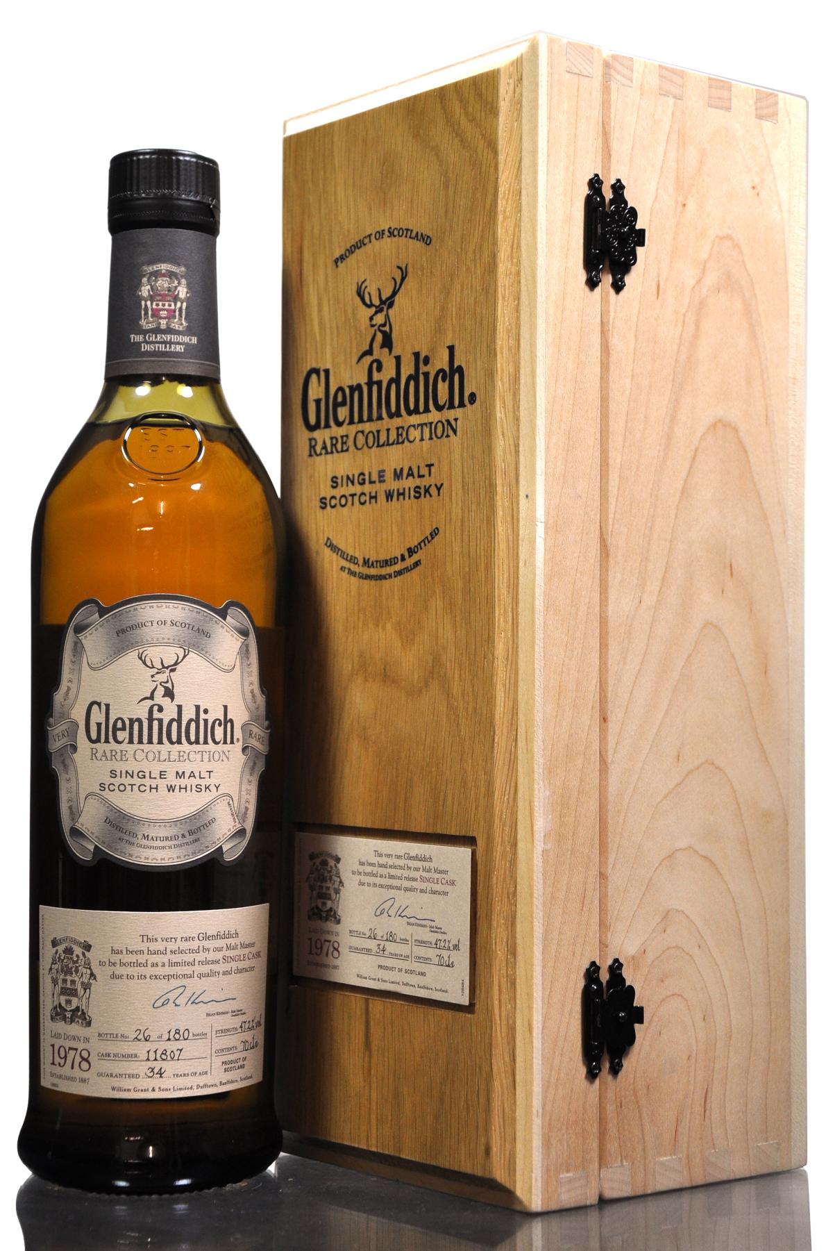 Glenfiddich 1978 - 34 Year Old - Vintage Reserve - Single Cask 11807