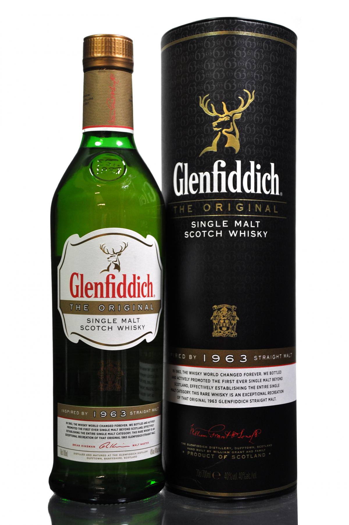 Glenfiddich The Original - Inspired by 1963 Straight Malt - Taiwanese Import