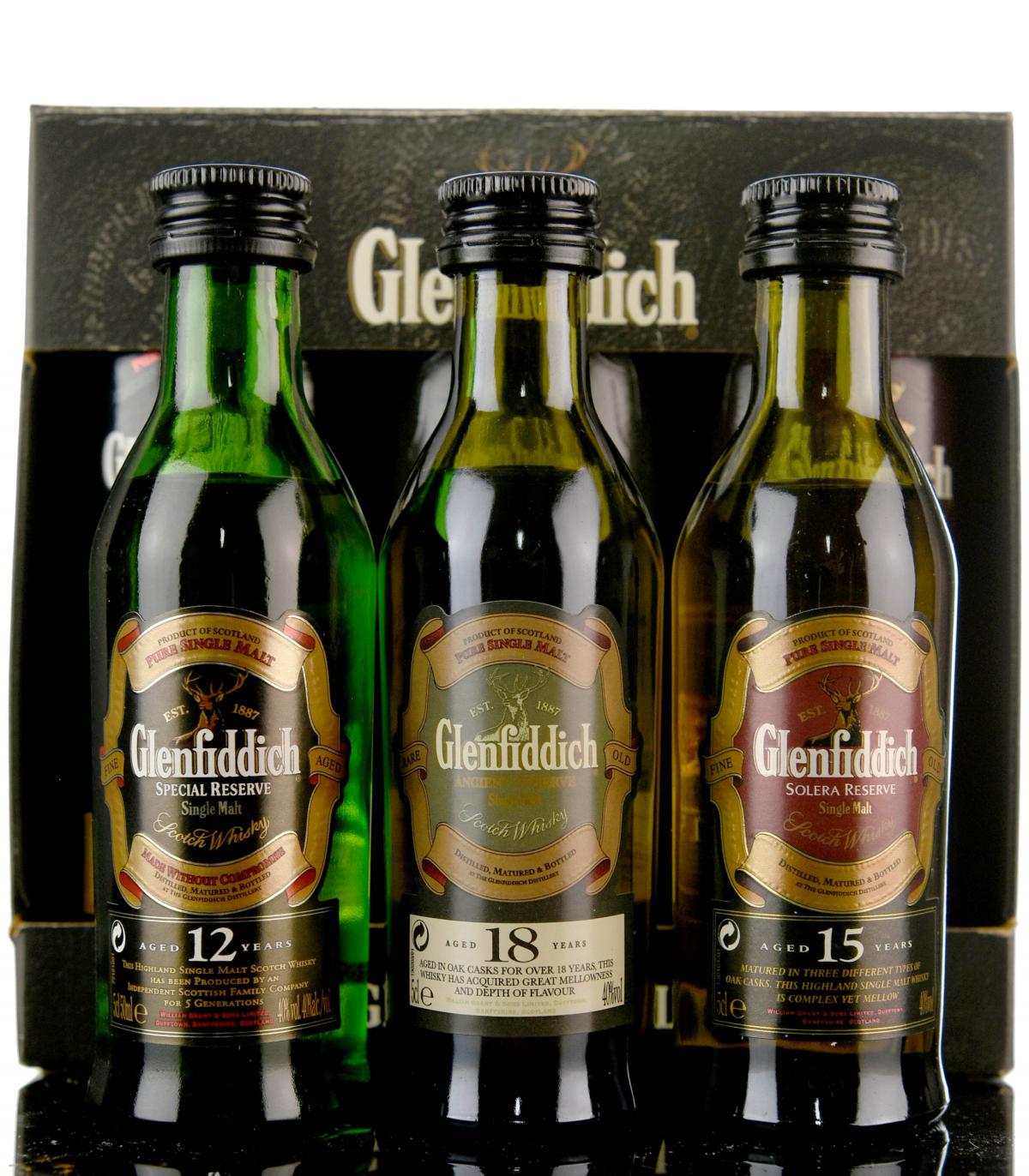 Glenfiddich Miniature Pack