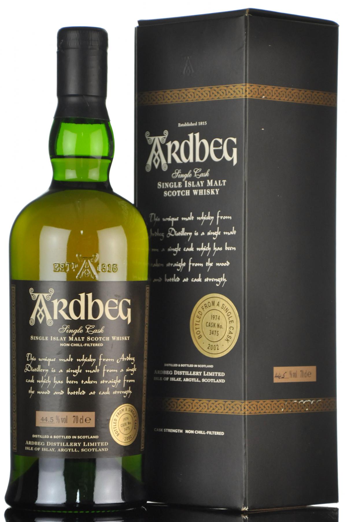 Ardbeg 1974-2002 - Oddbins - Single Cask 3475