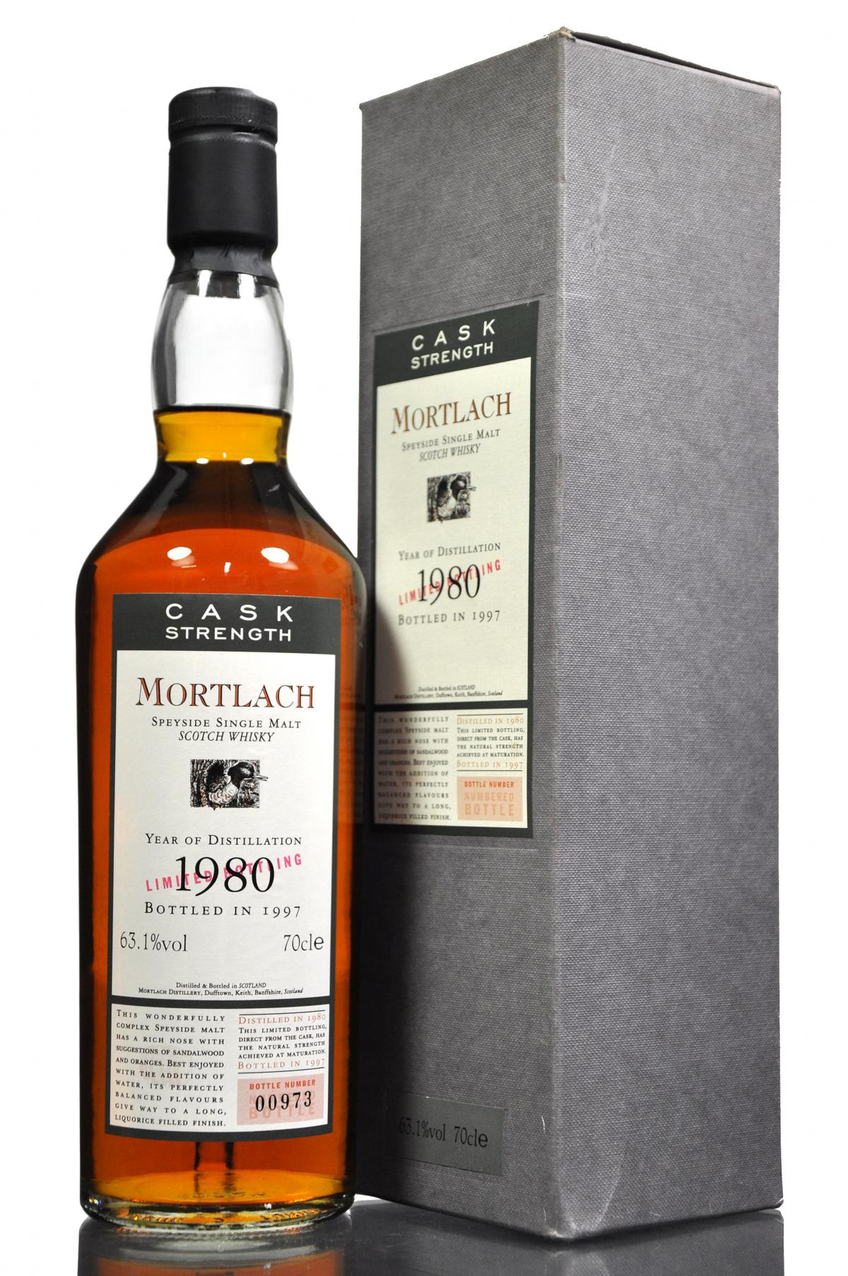 Mortlach 1980-1997 - Flora & Fauna - Cask Strength