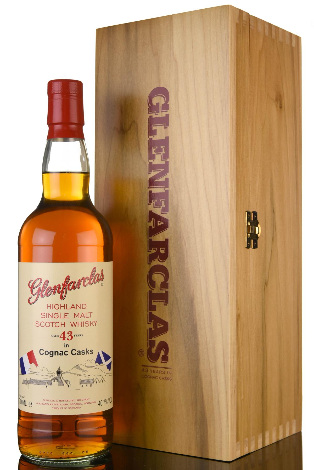 Glenfarclas 43 Year Old - Cognac Casks