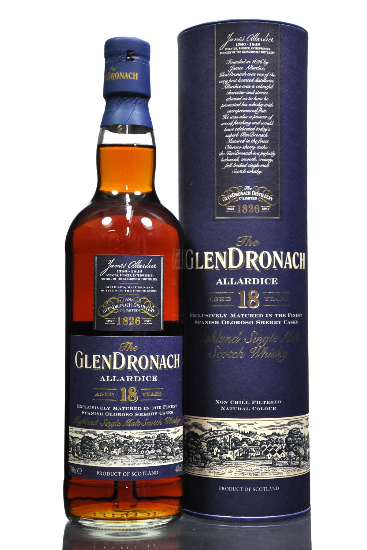 Glendronach 18 Year Old - Allardice