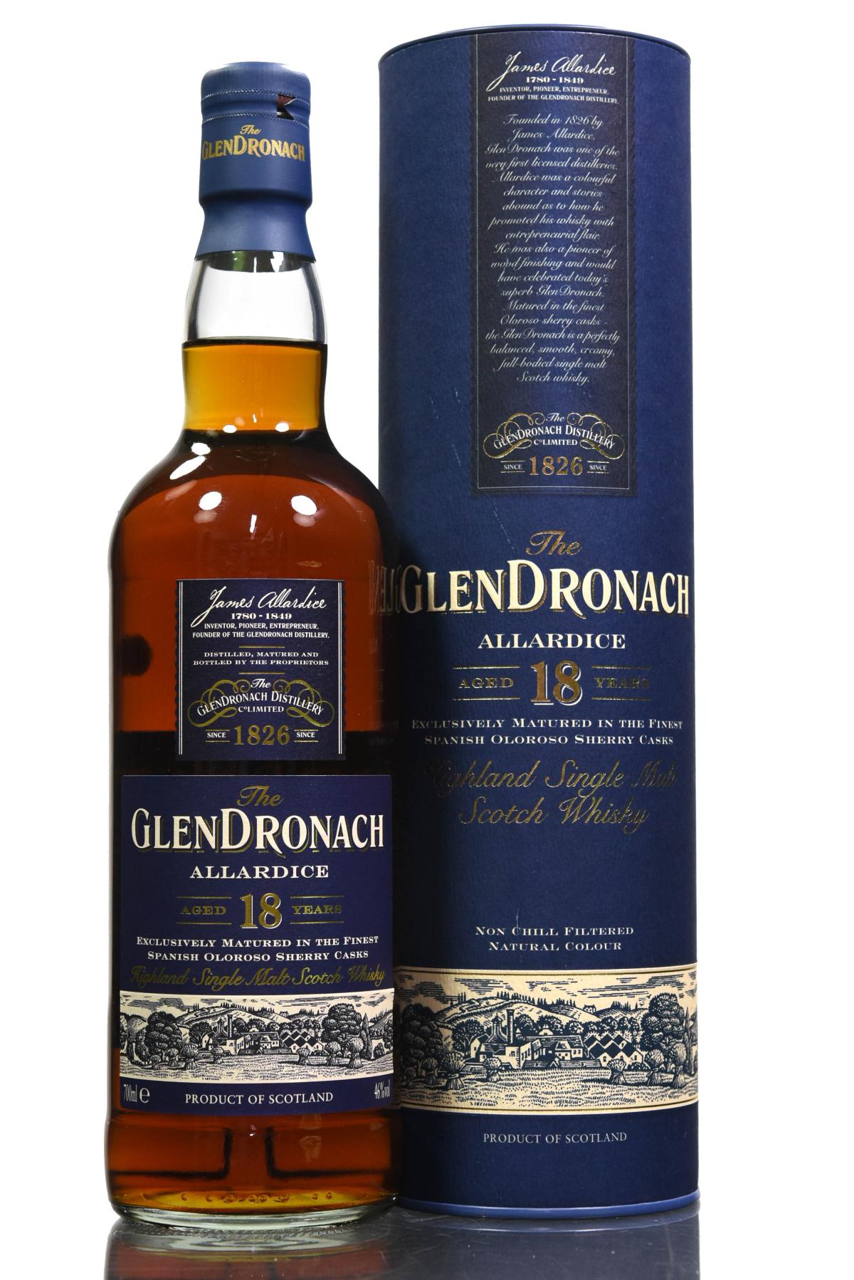 Glendronach 18 Year Old - Allardice