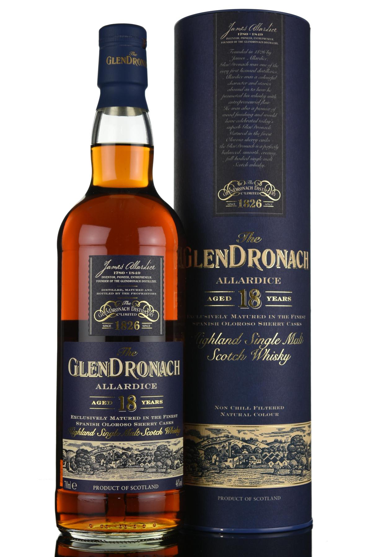 Glendronach 18 Year Old - Allardice