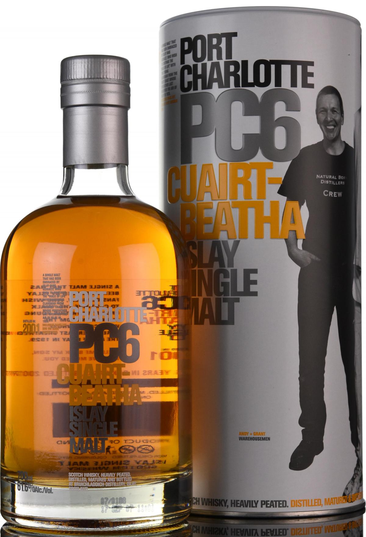 Bruichladdich 2001-2007 - Port Charlotte Cuairt-Beatha - PC6