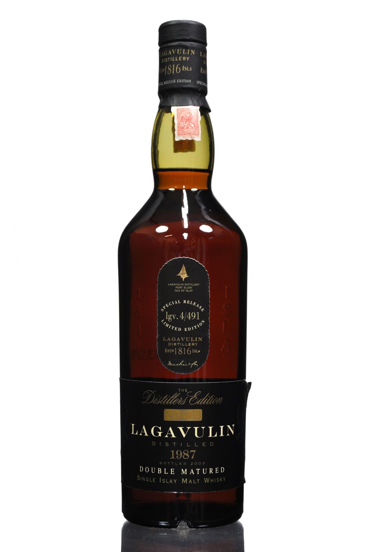 Lagavulin 1987 - Distillers Edition 2003