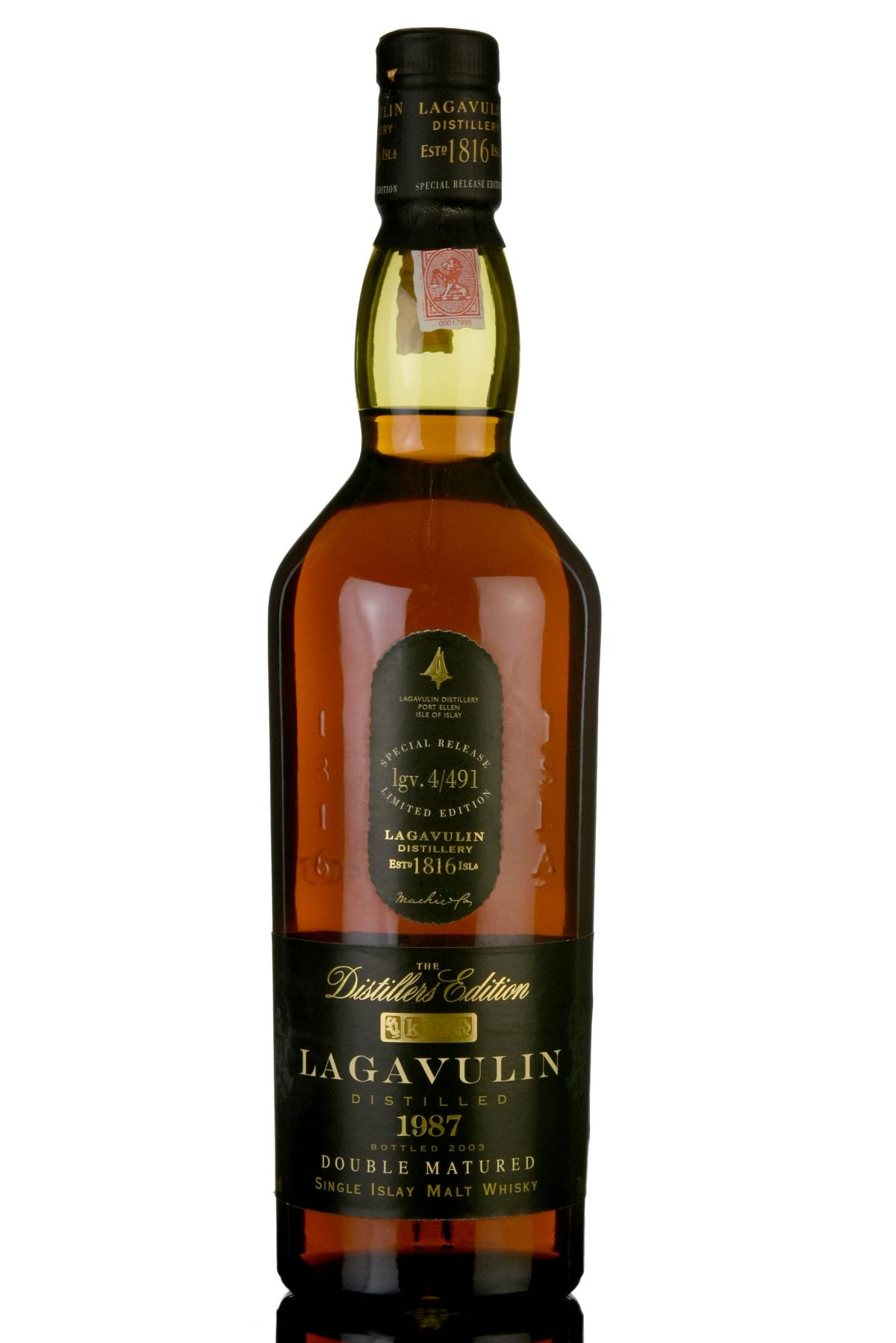 Lagavulin 1987 - Distillers Edition 2003