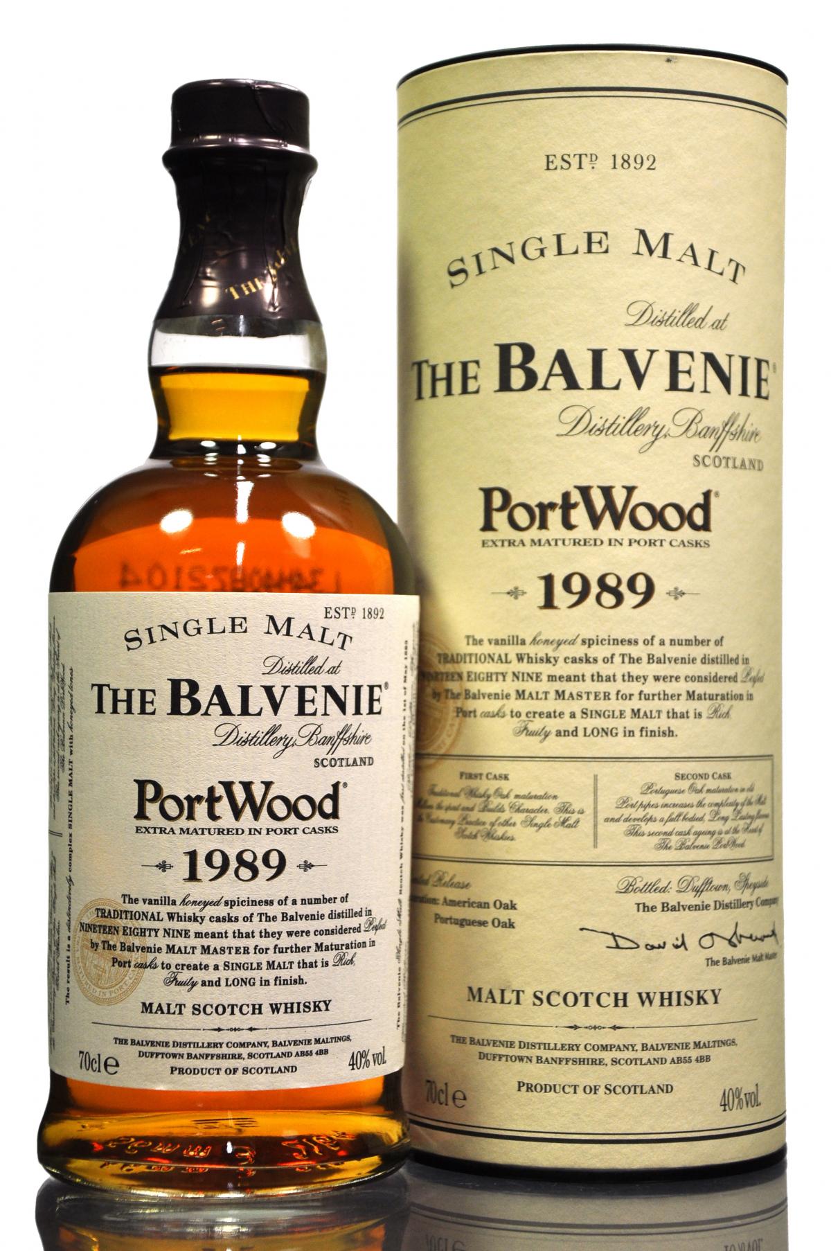 Balvenie 1989 - Port Wood