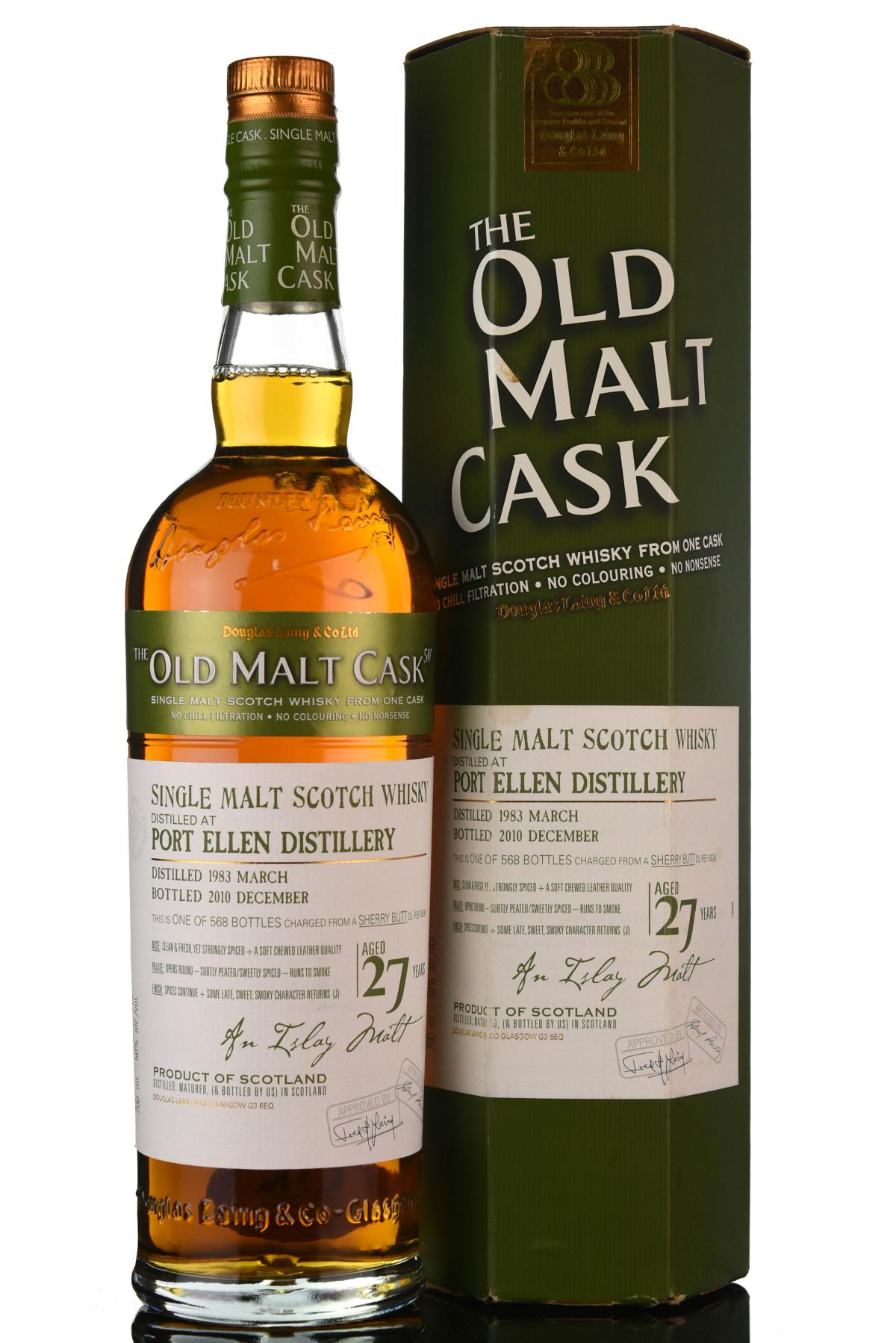 Port Ellen 1983-2010 - 27 Year Old - Douglas Laing - Old Malt Cask