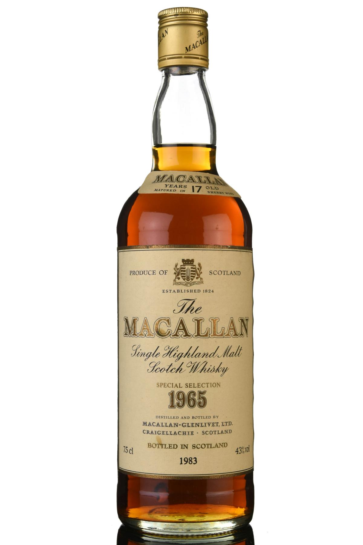 Macallan 1965-1983 - 17 Year Old