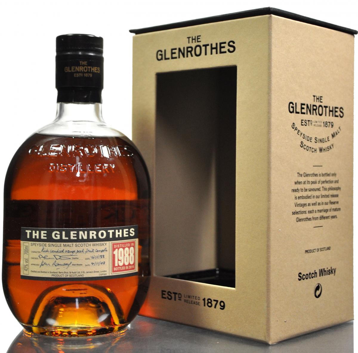 Glenrothes 1988-2014