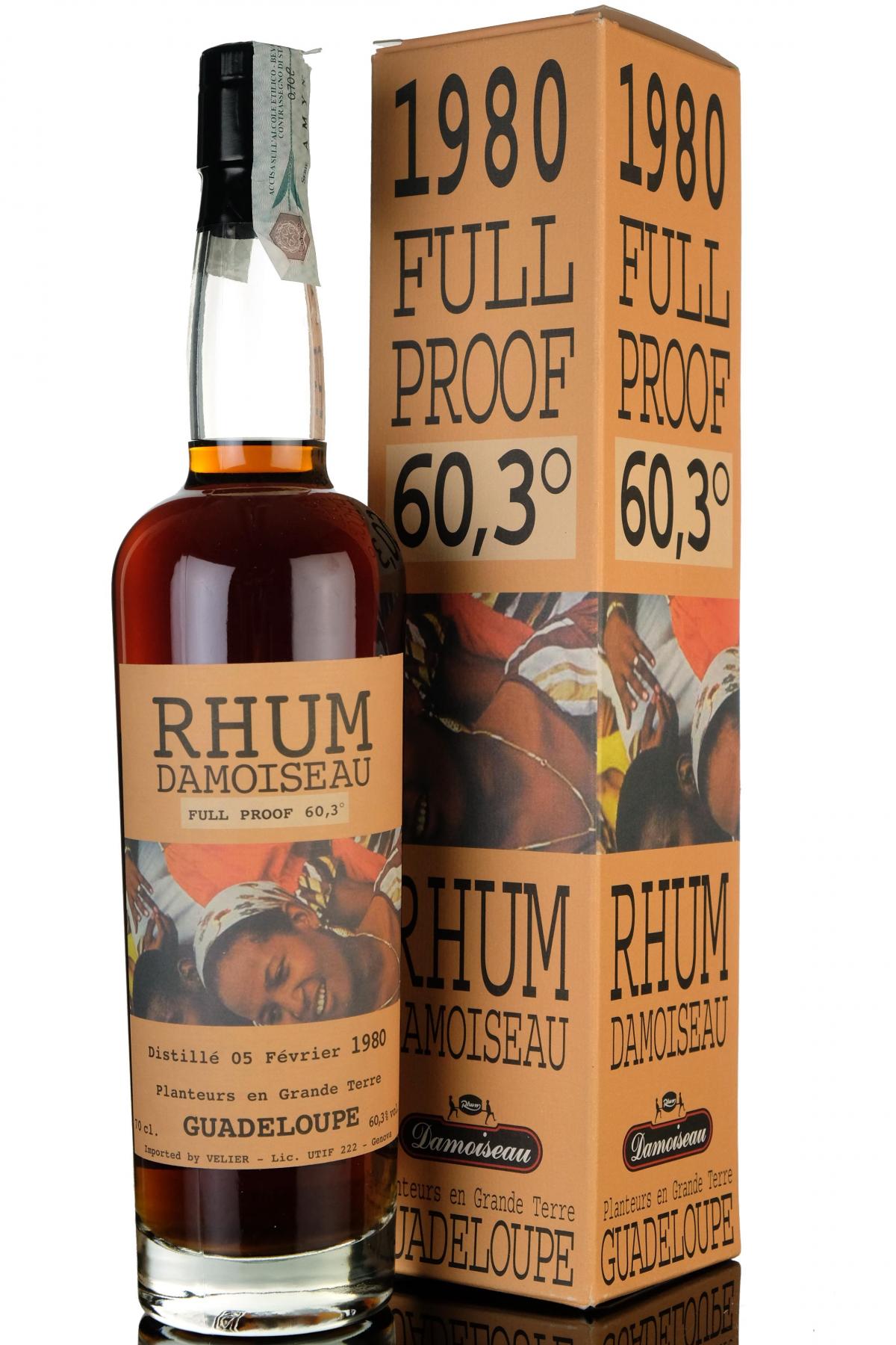 Damoiseau Rhum 1980 - Full Proof