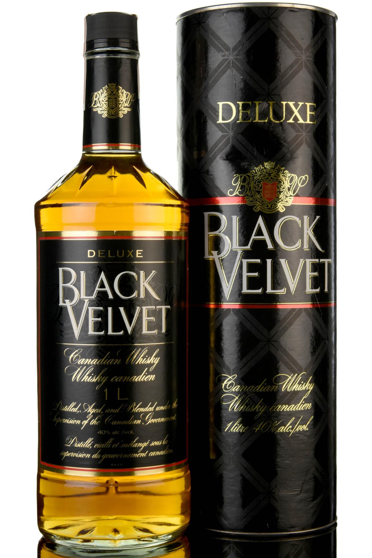Black Velvet Canadian Whisky - 1 Litre