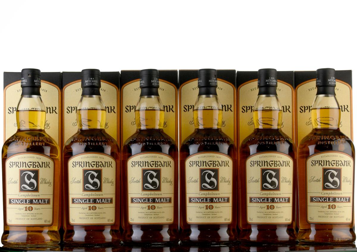 6 x Springbank 10 Year Old