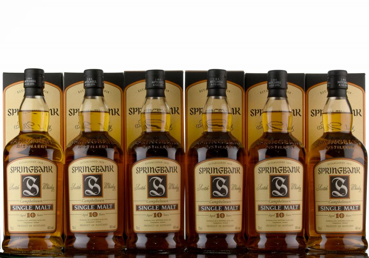 6 x Springbank 10 Year Old