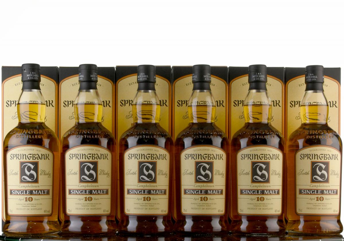 6 x Springbank 10 Year Old